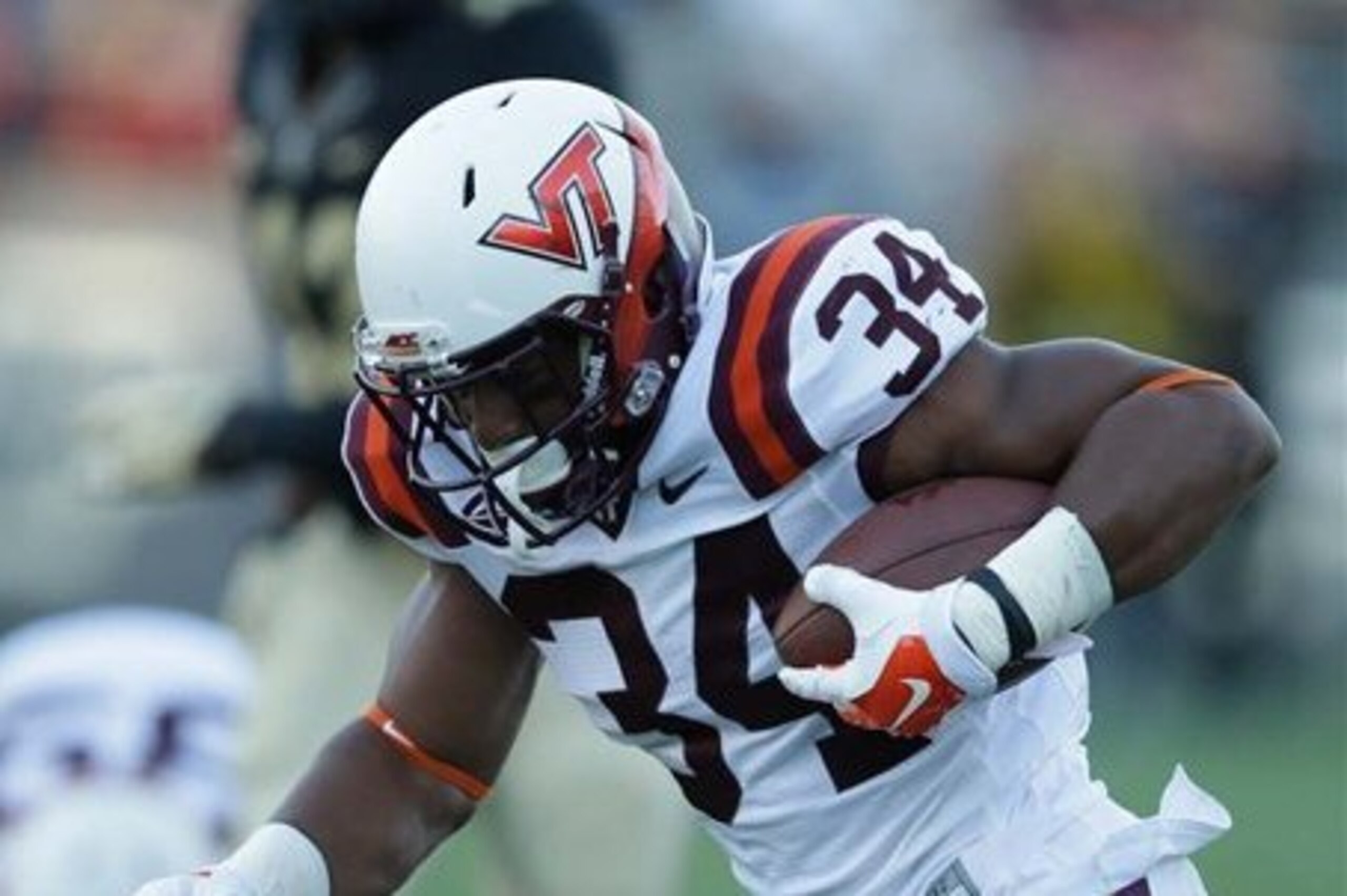 Virginia Tech running back Travon McMillian