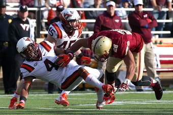 Matt Milano had a breakout year in the middle of Boston College's defense.
