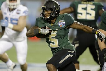 Johnny Jefferson had a very good year as Baylor's No. 2 back.