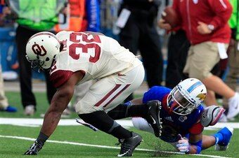 Fish Smithson had a great year in a tough season for Kansas.