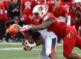 Keith Kelsey had an excellent year for Louisville's defense.