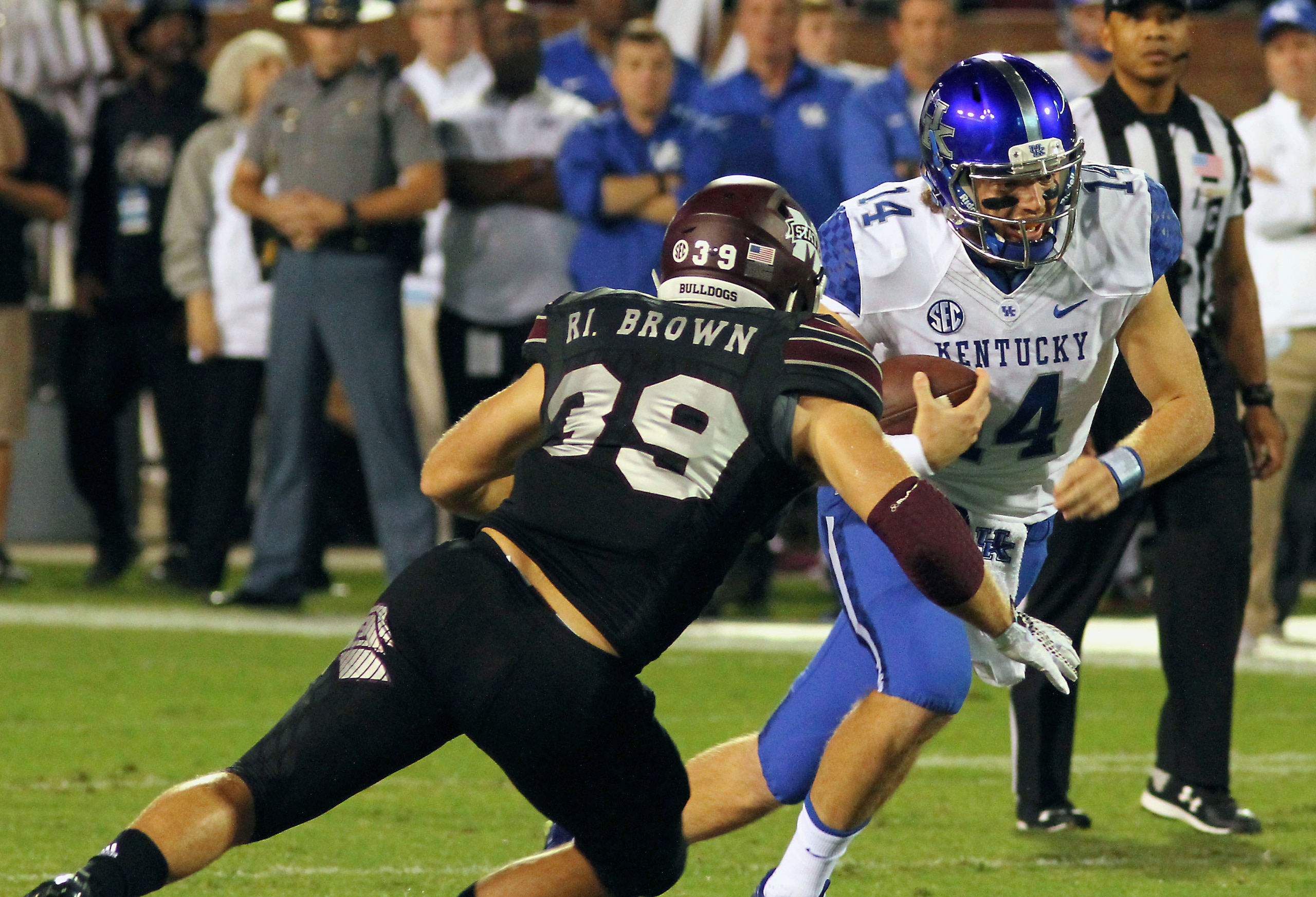 Richie Brown was a stalwart for Mississippi State's defense.