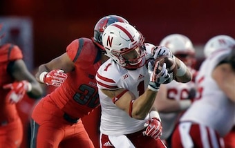 Jordan Westerkamp was a steady influence for Nebraska's offense.