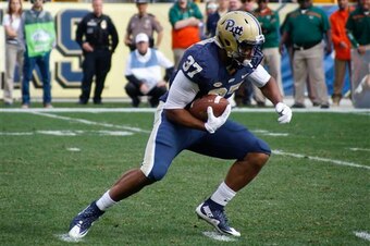 Qadree Ollison had a very productive season in Pitt's backfield.