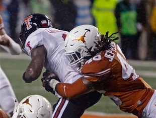 Malik Jefferson emerged as one of Texas' best players as a freshman.