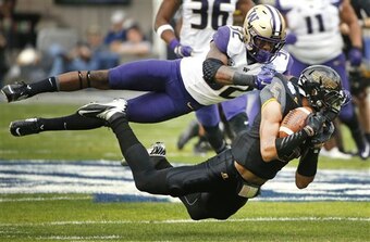 Budda Baker emerged as one of the nation's top safeties for Washington this season.