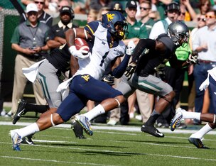 Shelton Gibson was a major difference-maker for West Virginia's passing offense this season.