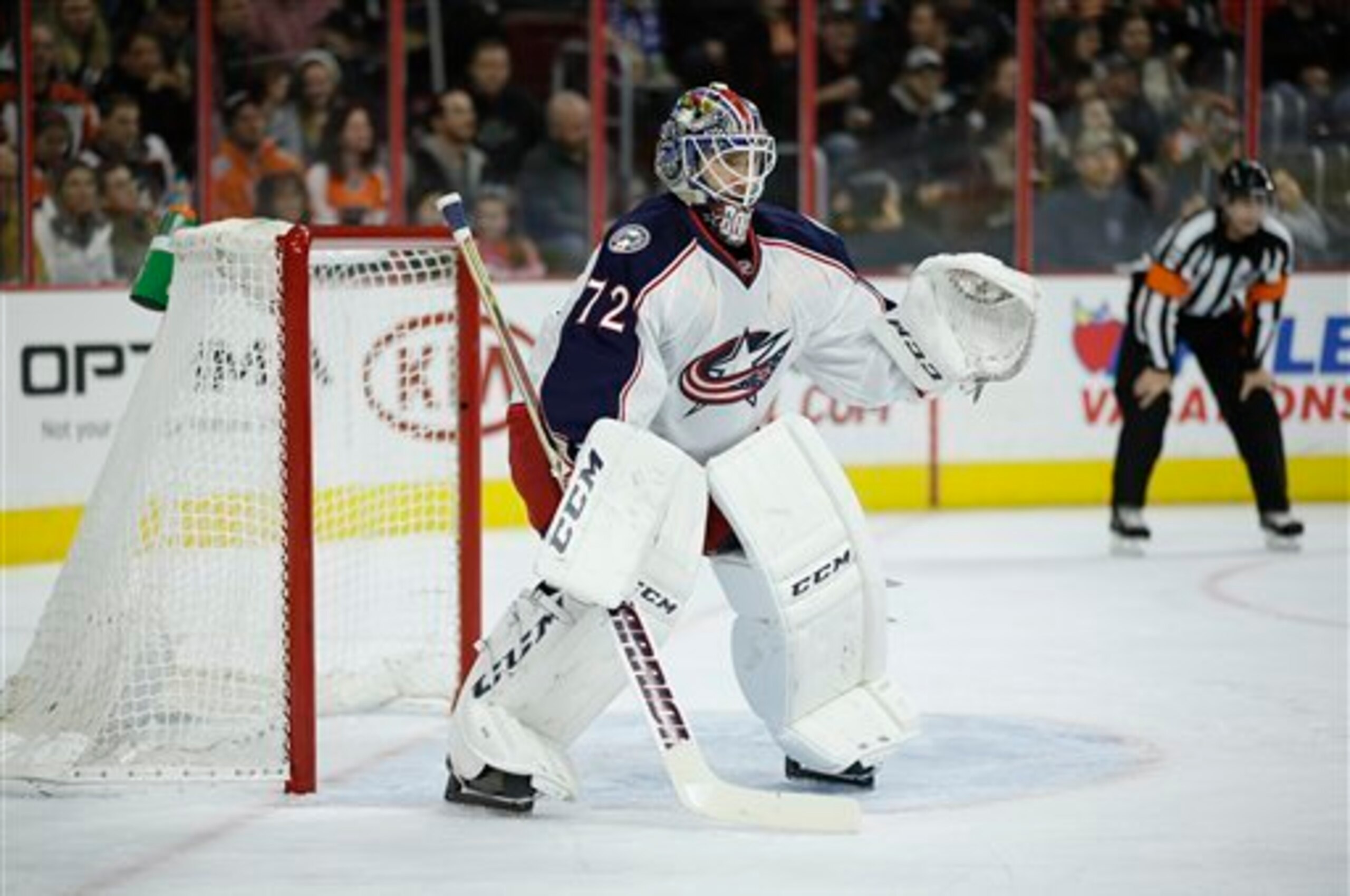 Since Dec. 8, a groin injury has sidelined Columbus Blue Jackets goalie Sergei Bobrovsky