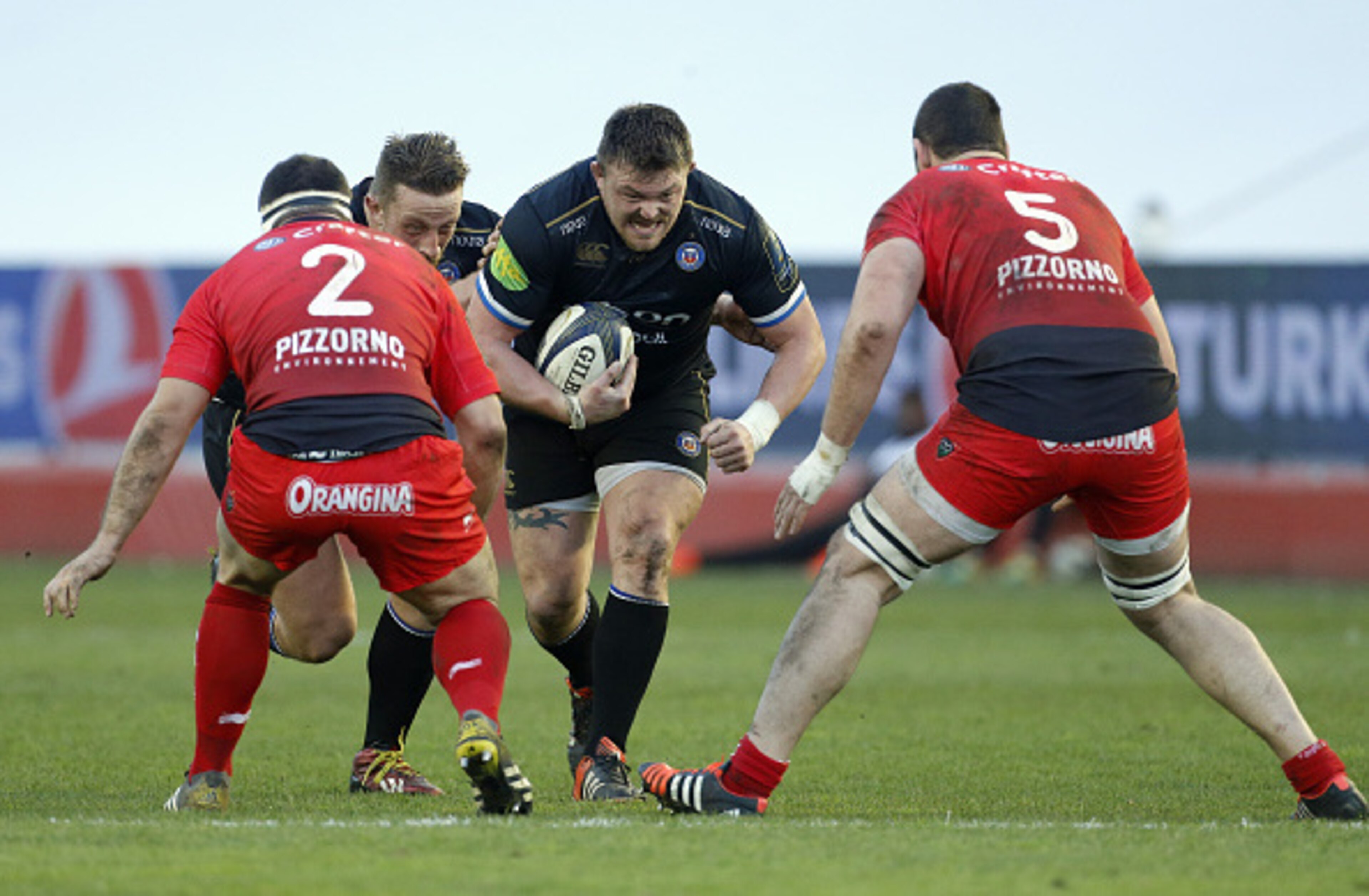 Wilson had a good game against Toulon's formidable pack on Sunday