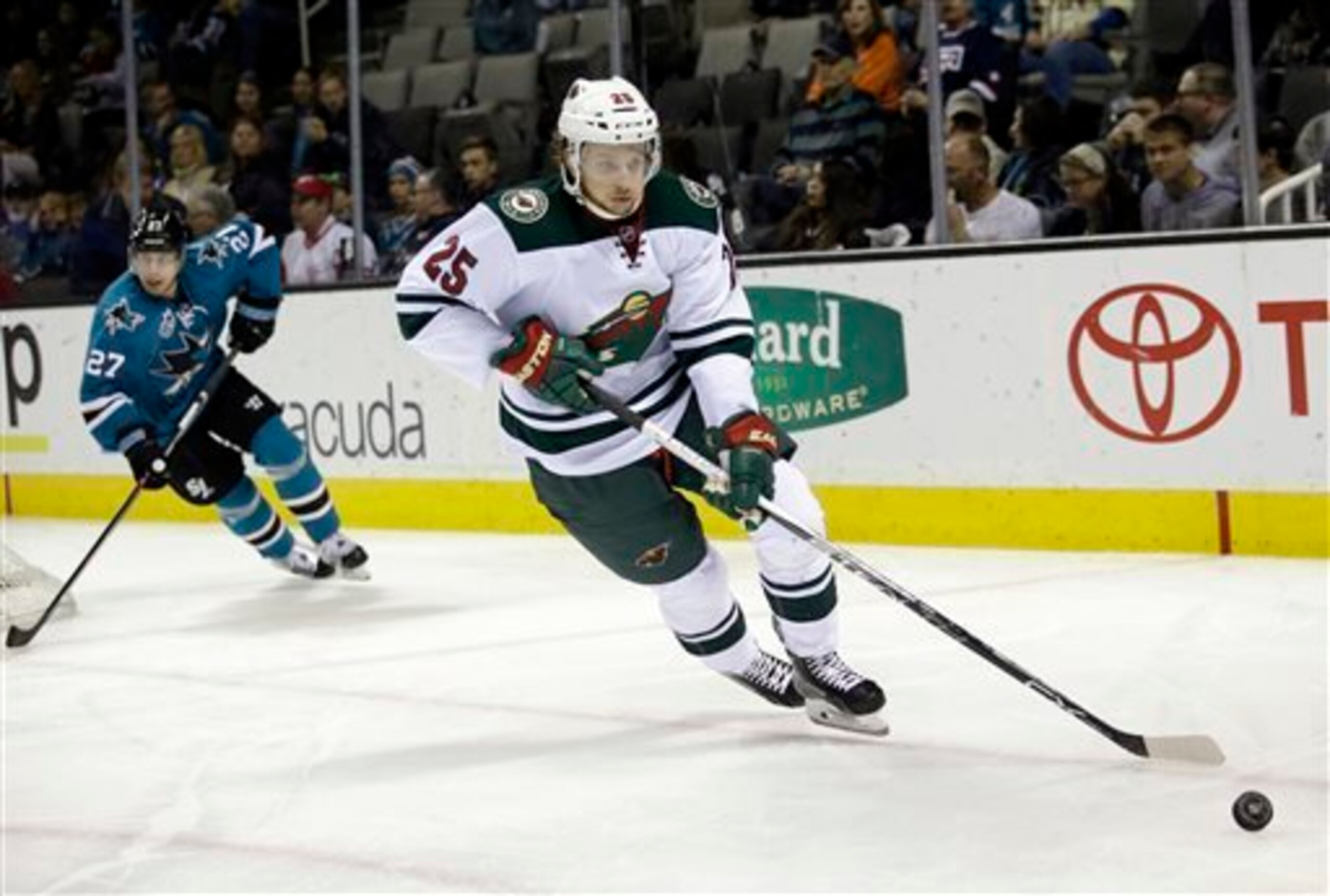 Minnesota Wild defenseman Jonas Brodin could become trade bait for a scoring forward.