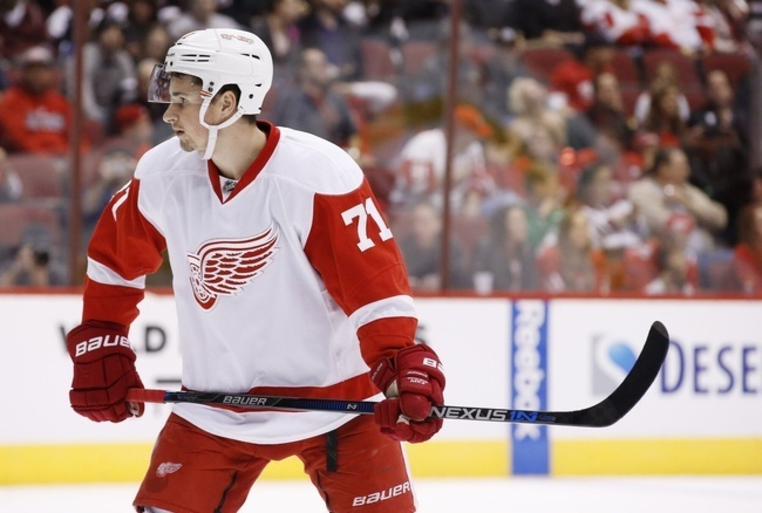 Dylan Larkin leads the Detroit Red Wings in several offensive categories.
