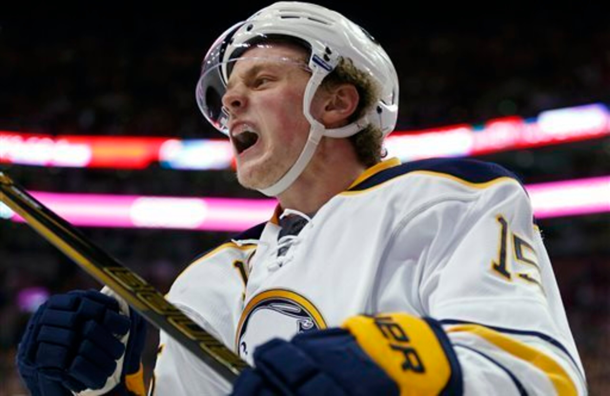 Buffalo Sabres center Jack Eichel is enjoying a solid rookie campaign.