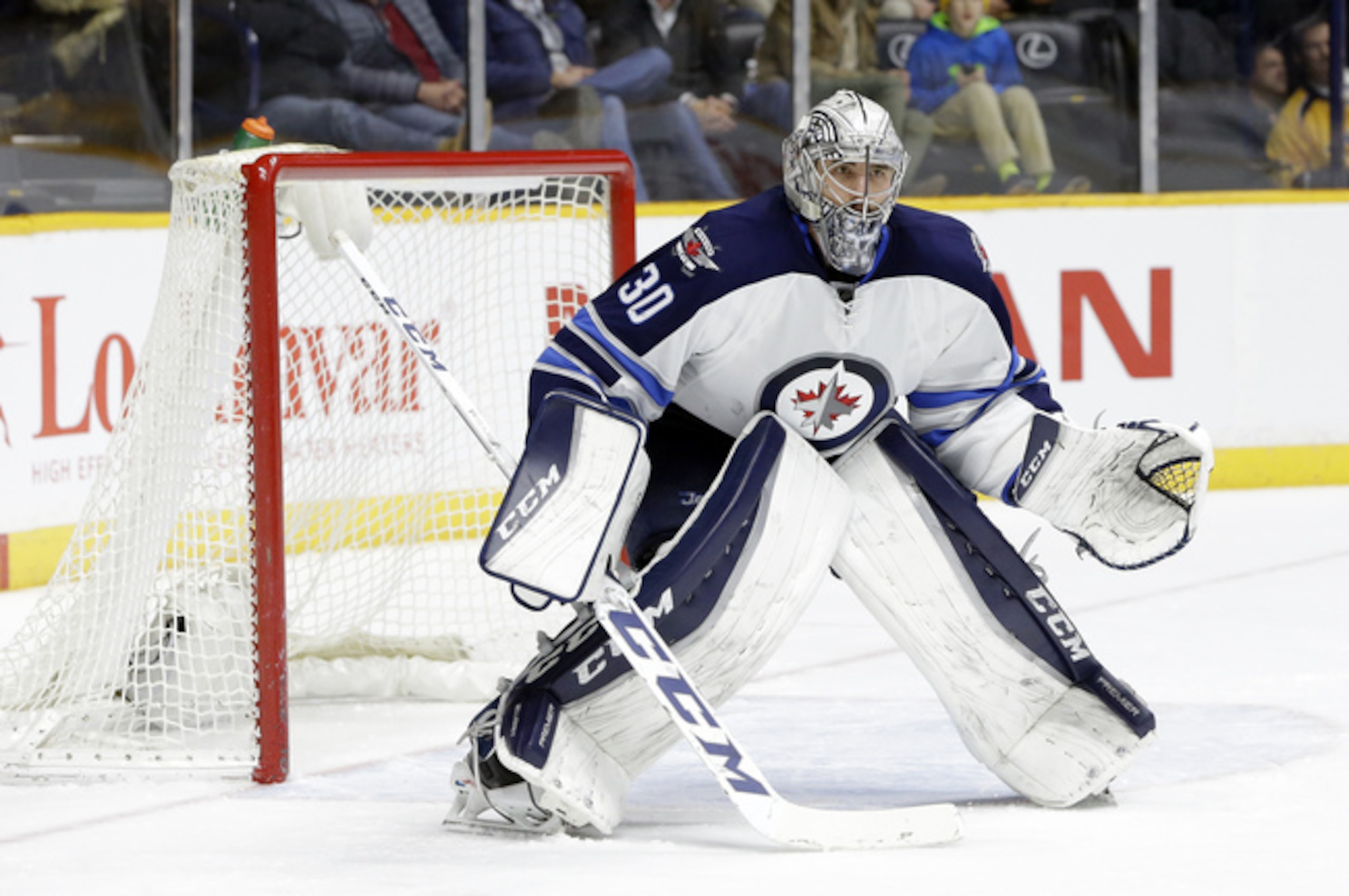 Connor Hellebuyck has done a fine job replacing sidelined Winnipeg Jets' starter Ondrej Pavelec.