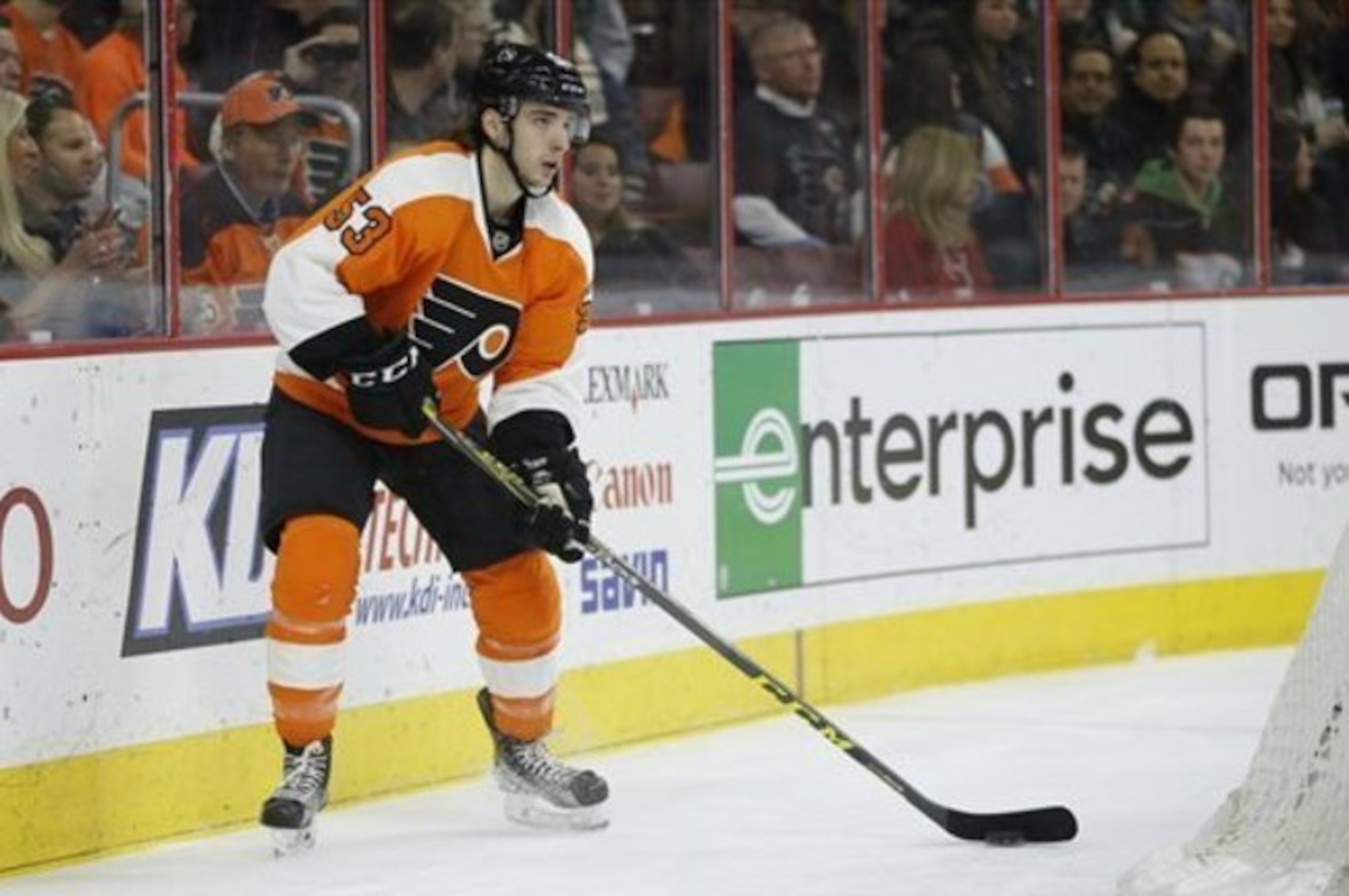 Rookie defenseman Shayne Gostisbehere's been a key part of the Philadelphia Flyers' recent improvement.