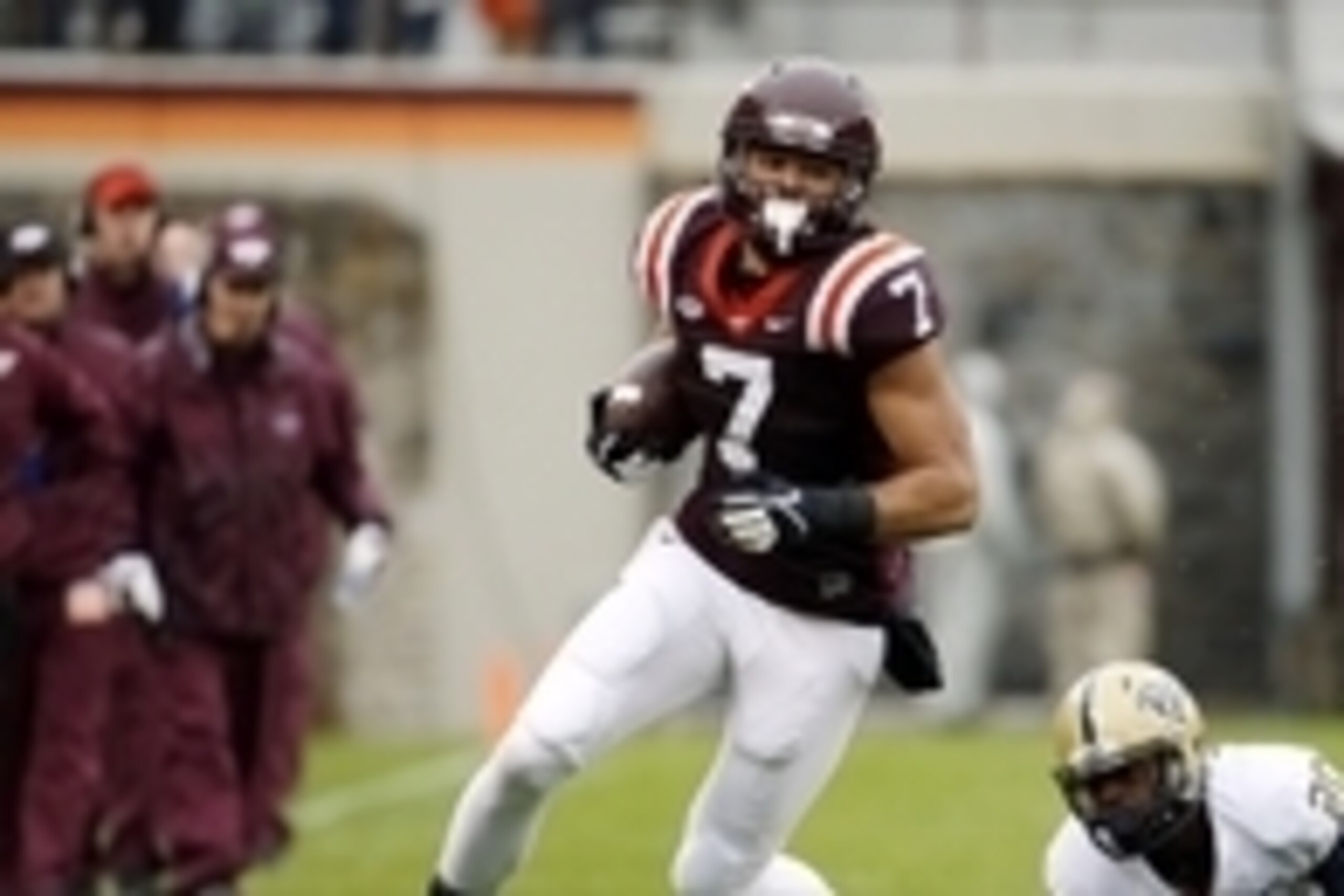Virginia Tech tight end Bucky Hodges Virginia Tech tight end Bucky Hodges