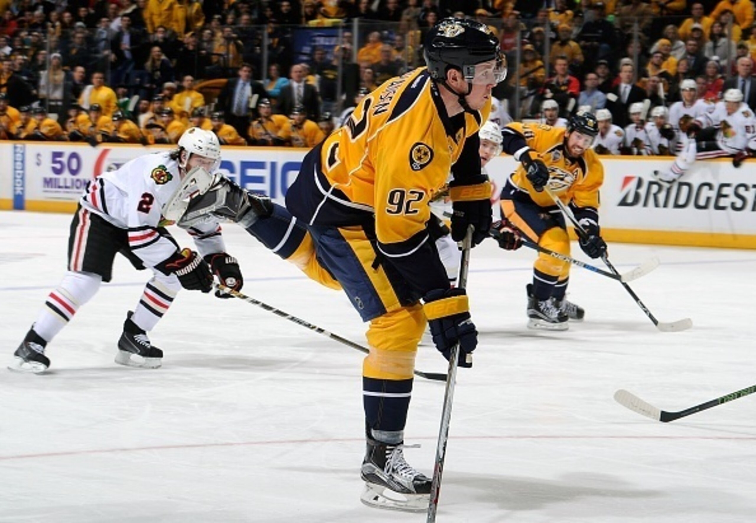 Despite adding center Ryan Johansen, the Nashville Predators are still struggling to score.