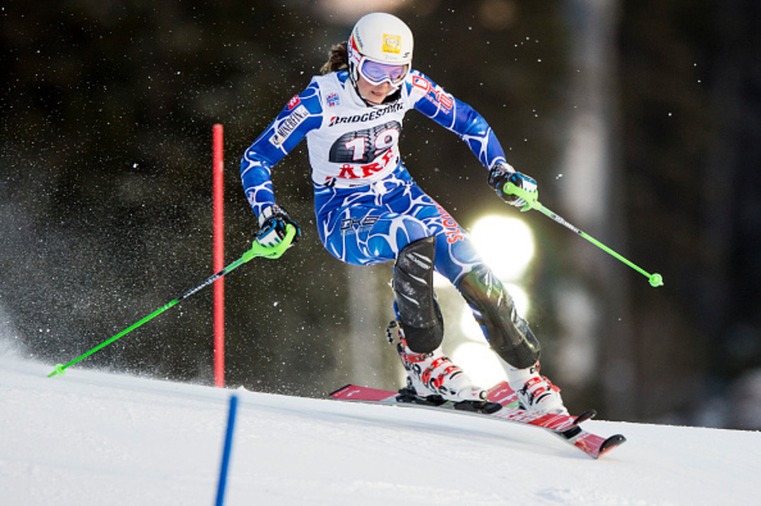Slovakia's Petra Vlhova is another to claim her first World Cup win this season.