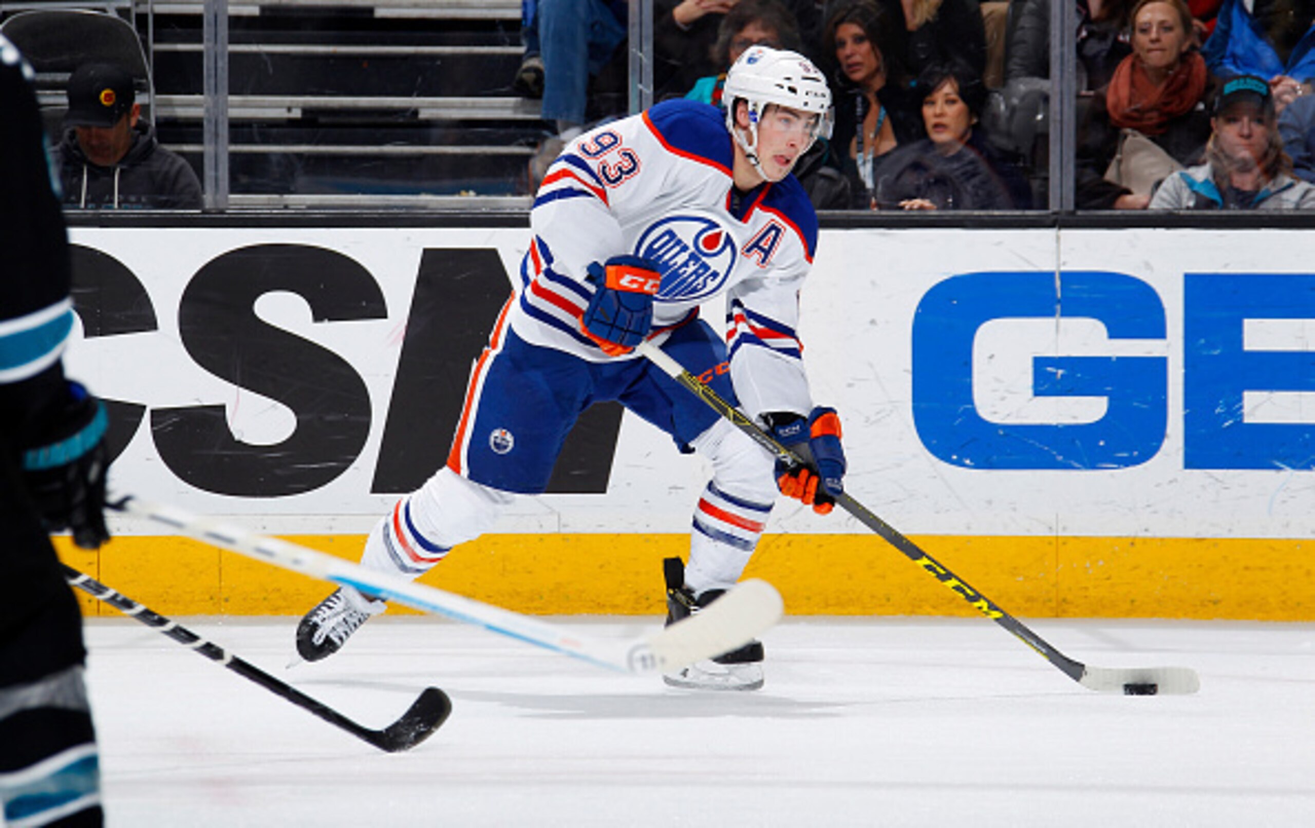 It's rumored the Edmonton Oilers offered up center Ryan Nugent-Hopkins to the Nashville Predators.