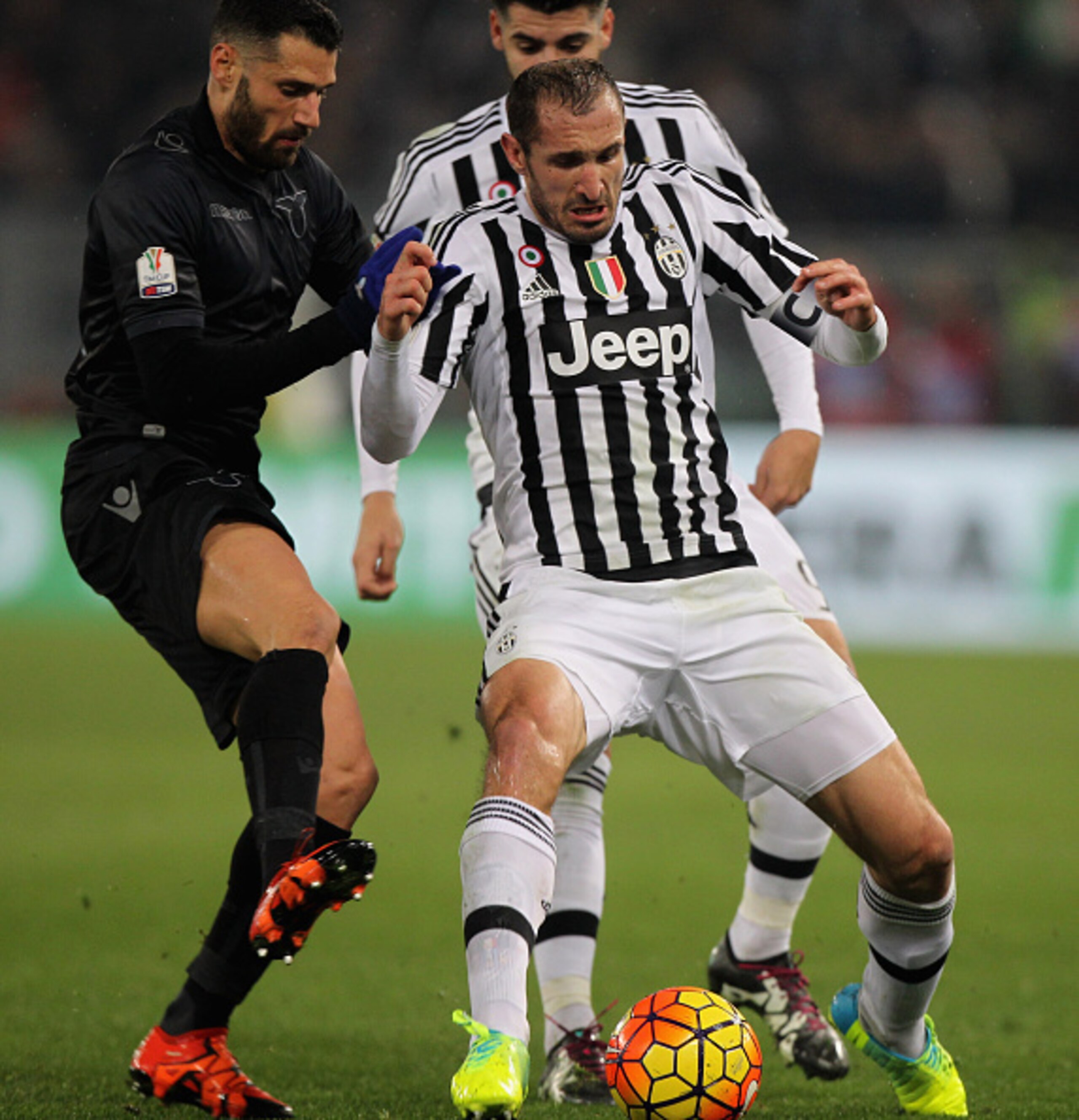 Chiellini and Co. kept Lazio from recording a shot on target.