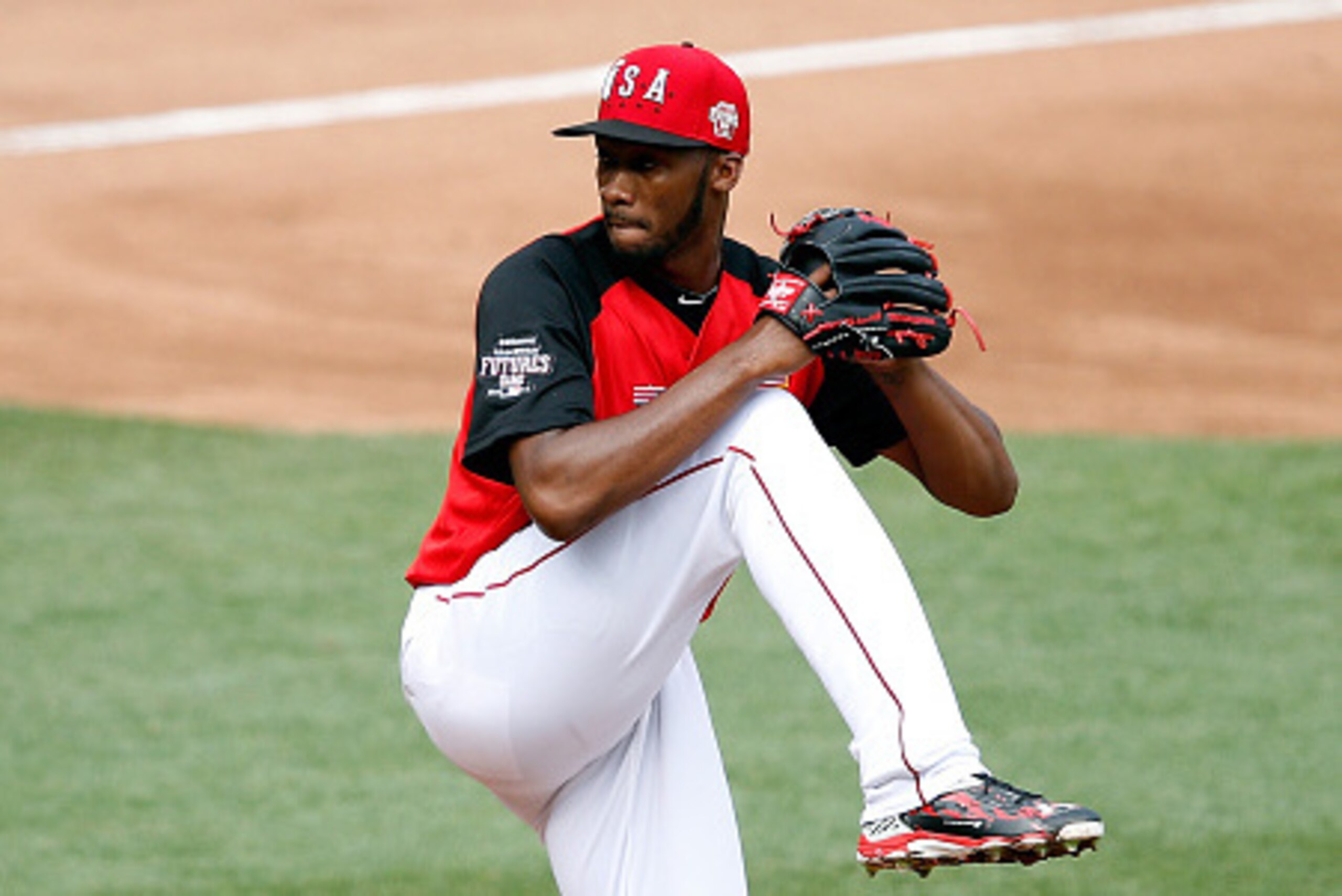 Reds prospect Amir Garrett Reds prospect Amir Garrett