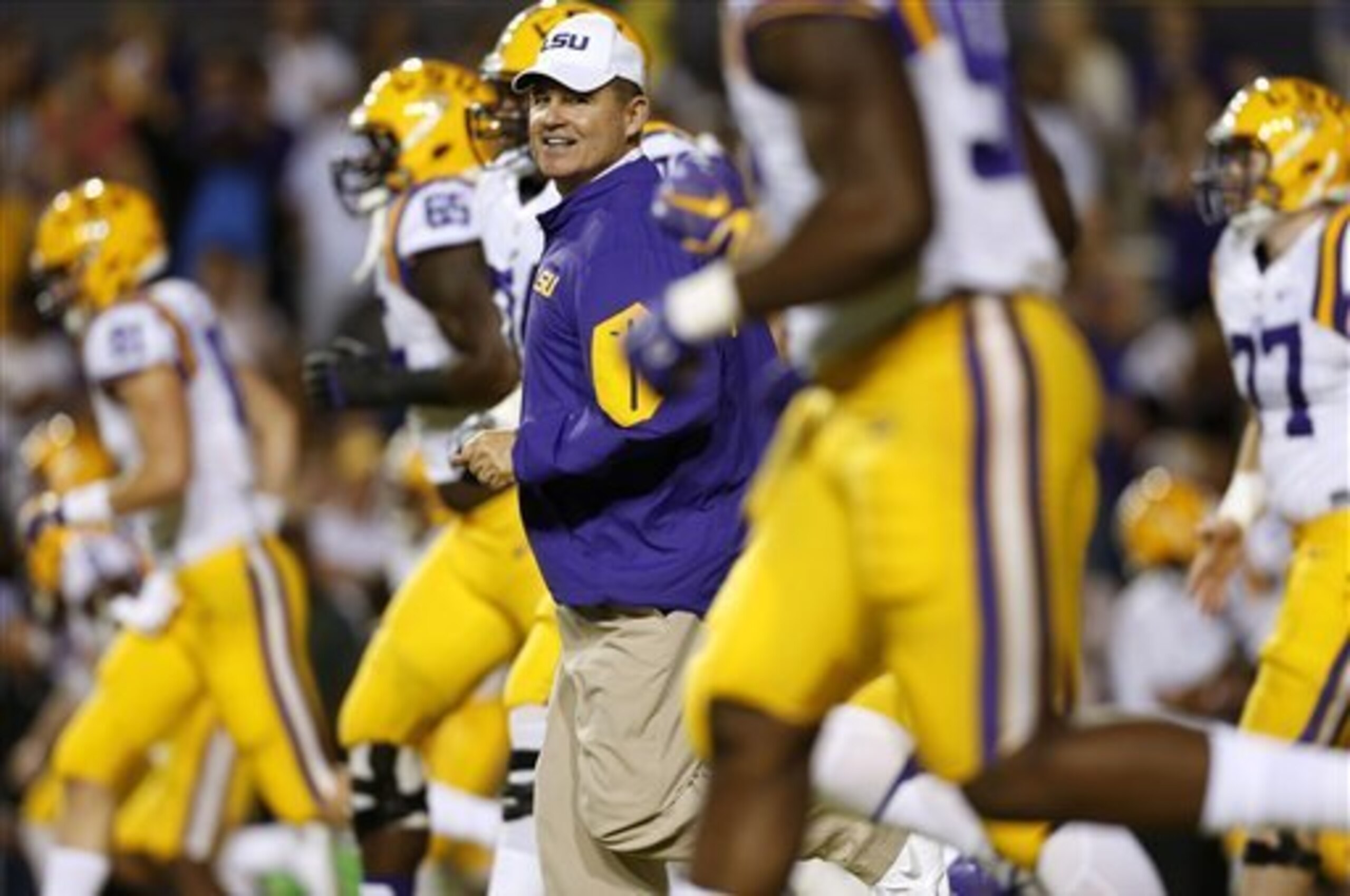 LSU HC Les Miles