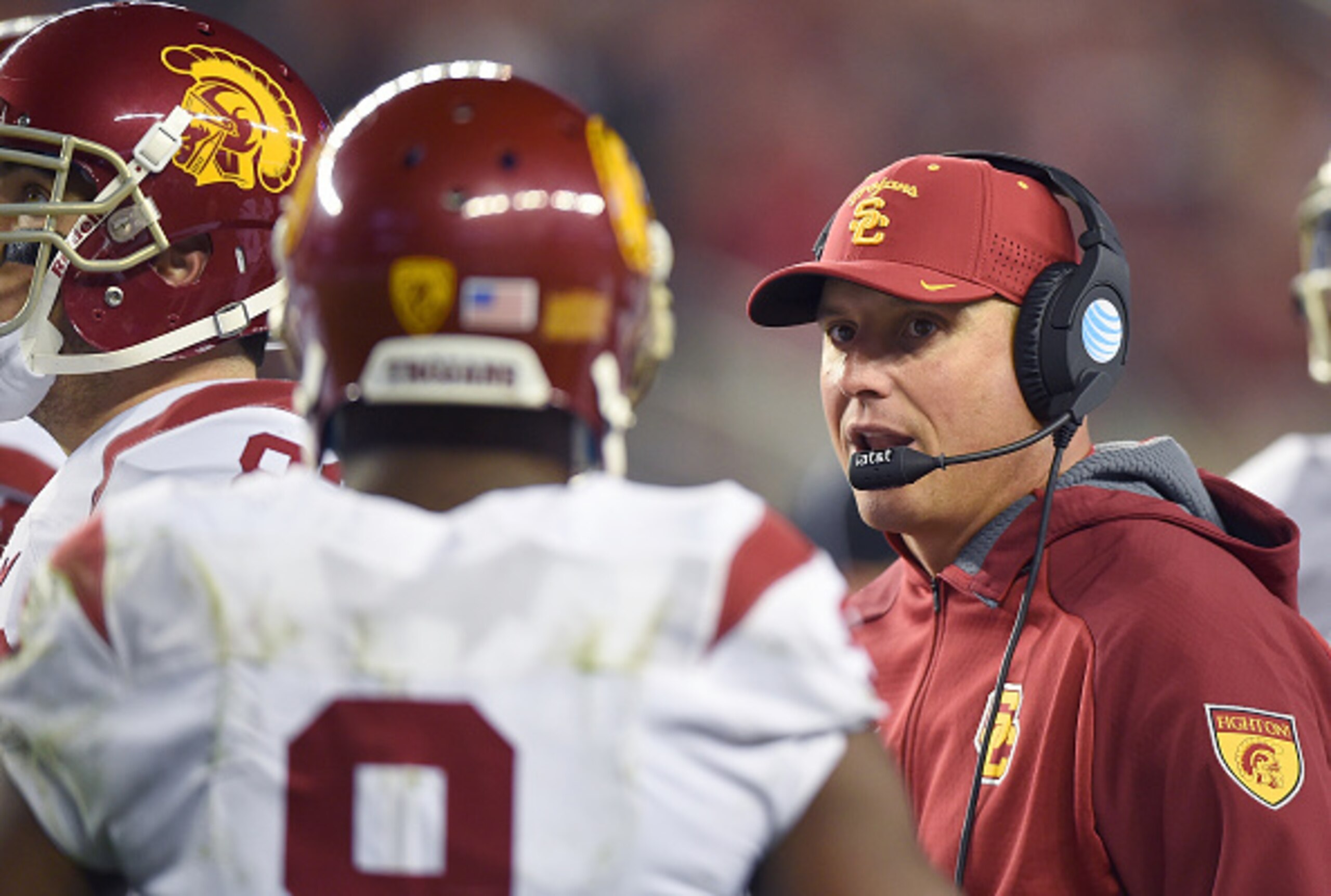 USC HC Clay Helton