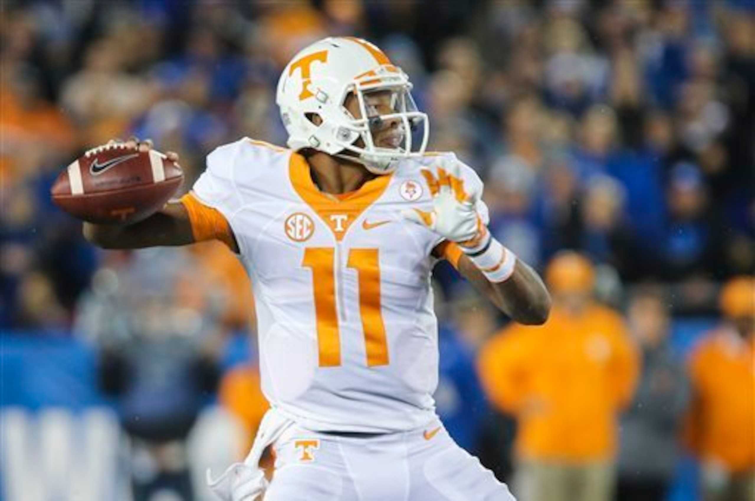 Tennessee QB Joshua Dobbs Tennessee QB Joshua Dobbs