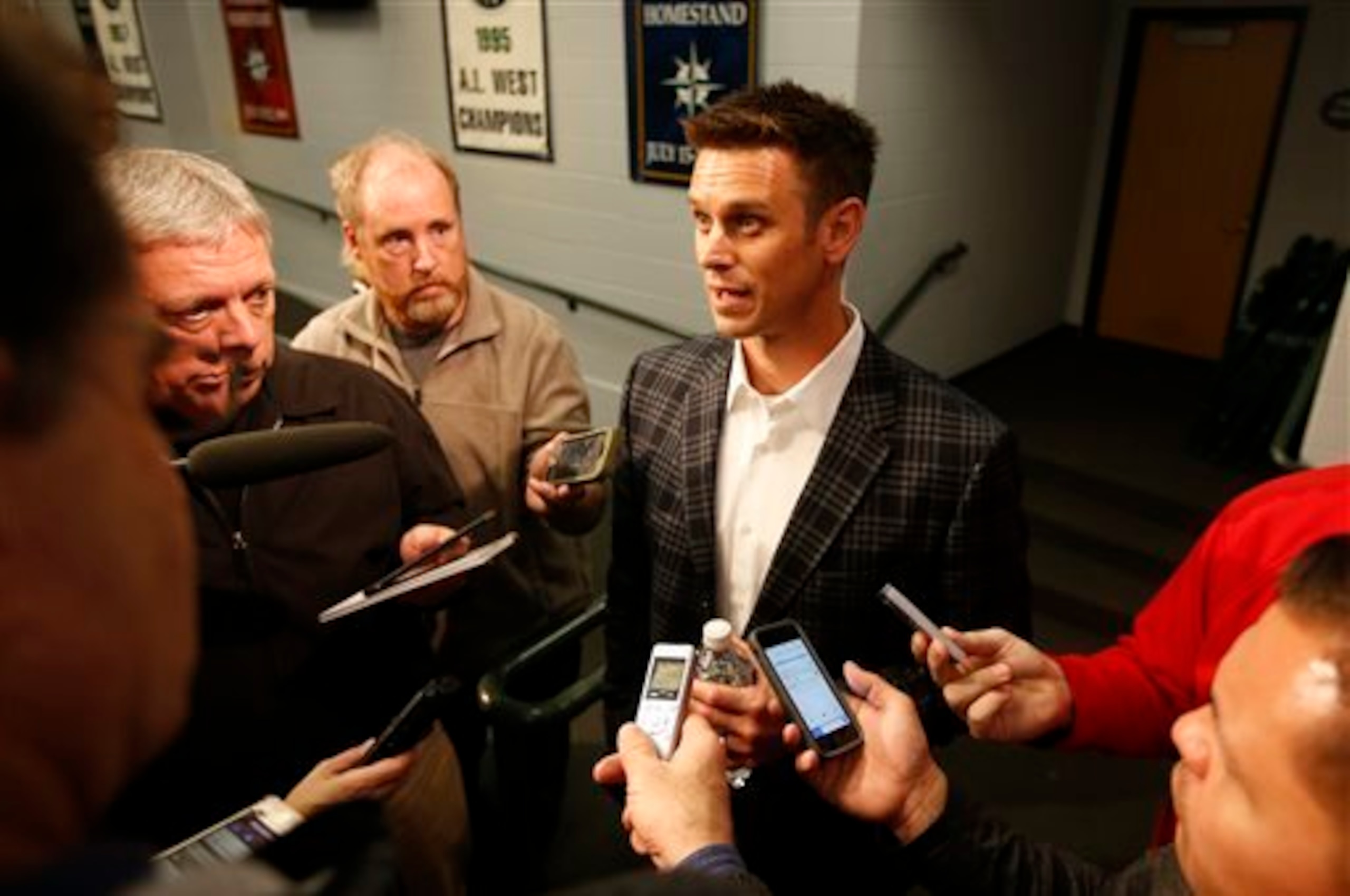 GM Jerry Dipoto is always working the phones.