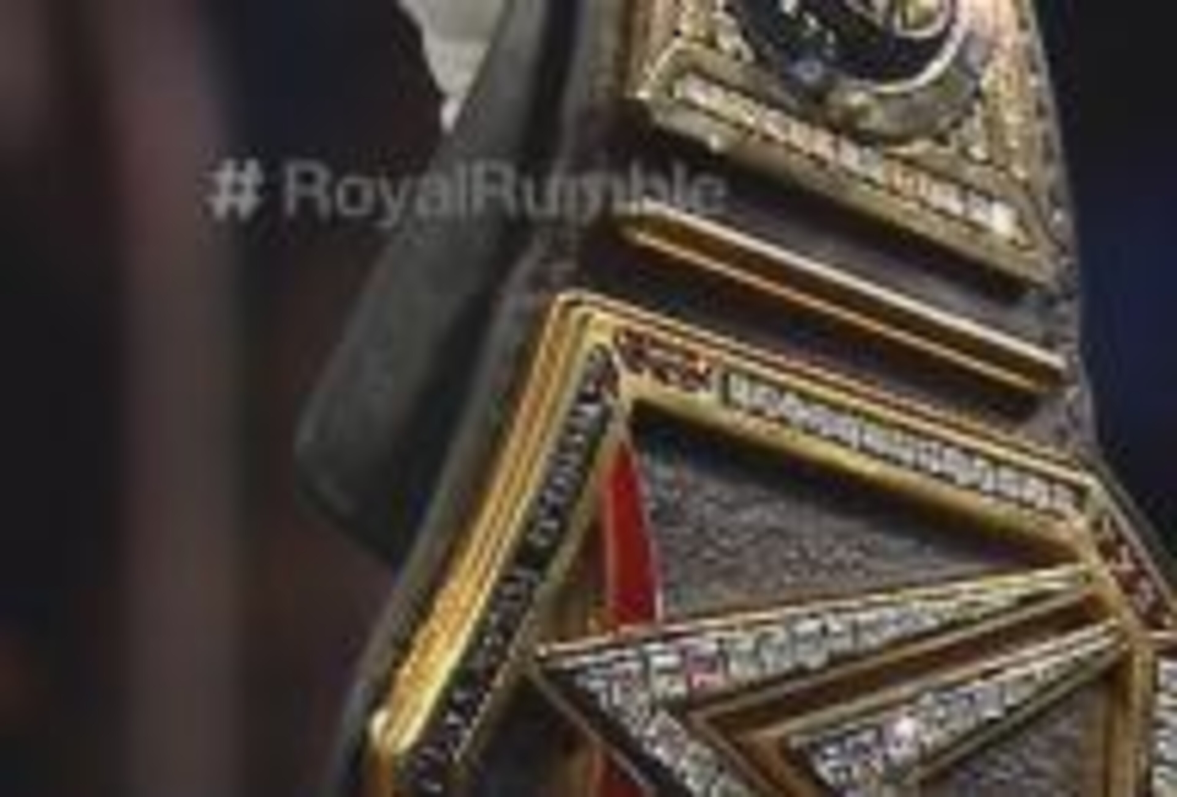 Triple H celebrates his 14th world title reign at Royal Rumble.
