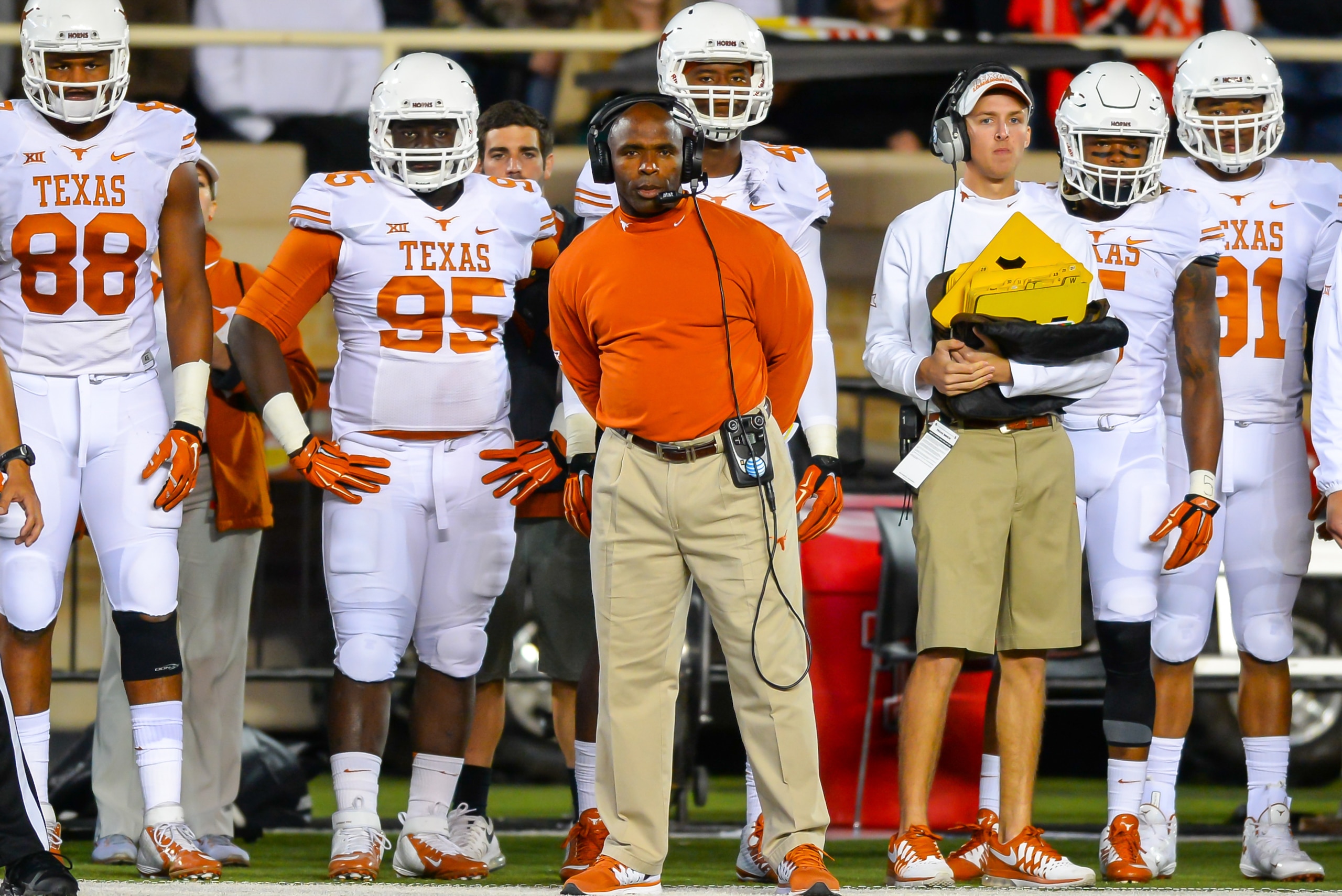 Charlie Strong has quite the wish list as he heads into a crucial third season at Texas.