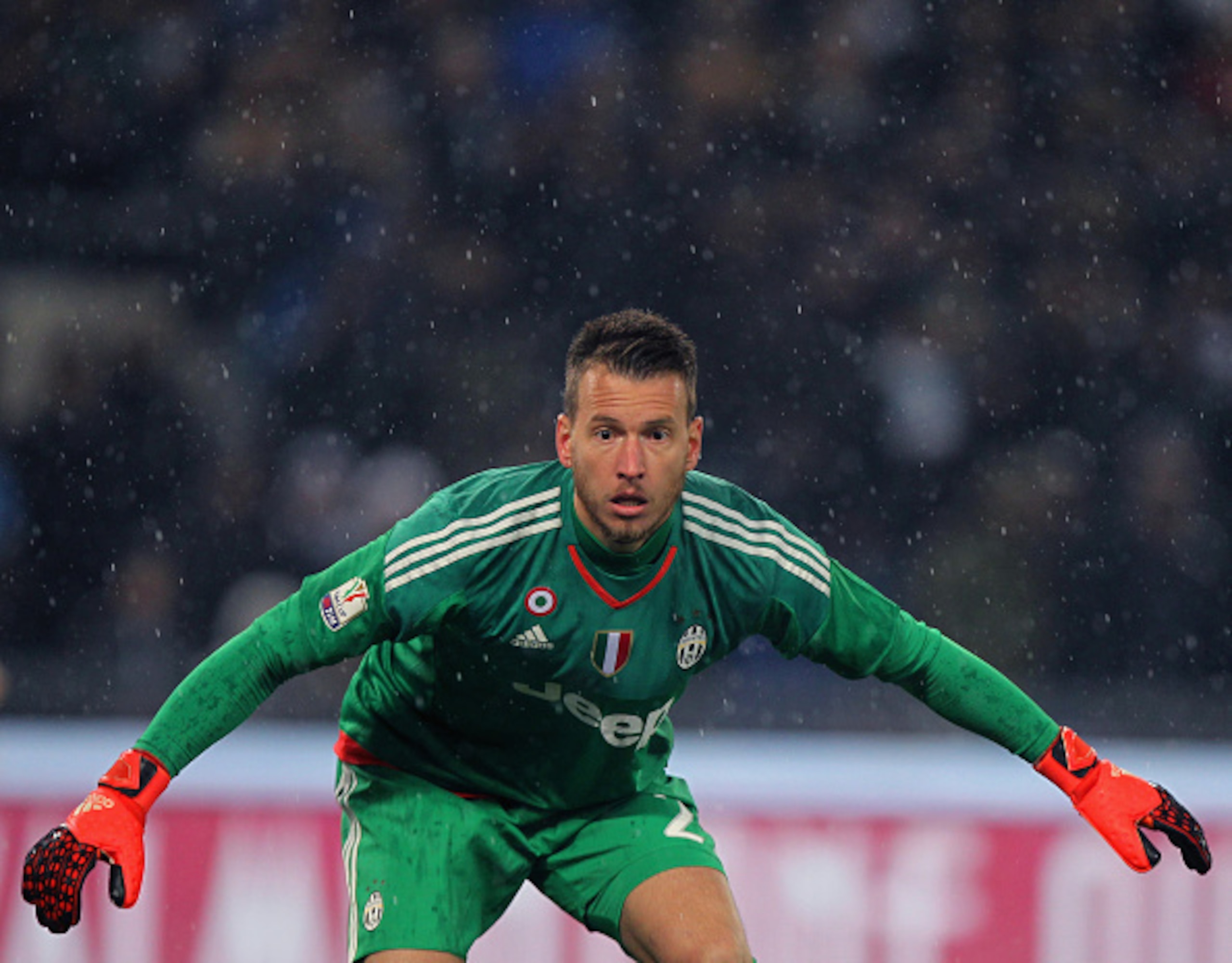 Neto's flying save kept the score at 2-0.