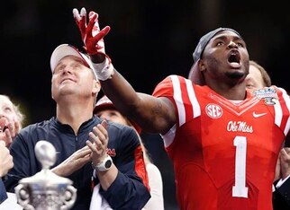 Ole Miss fans tried to talk Laquon Treadwell into "One more year," but he still went pro.