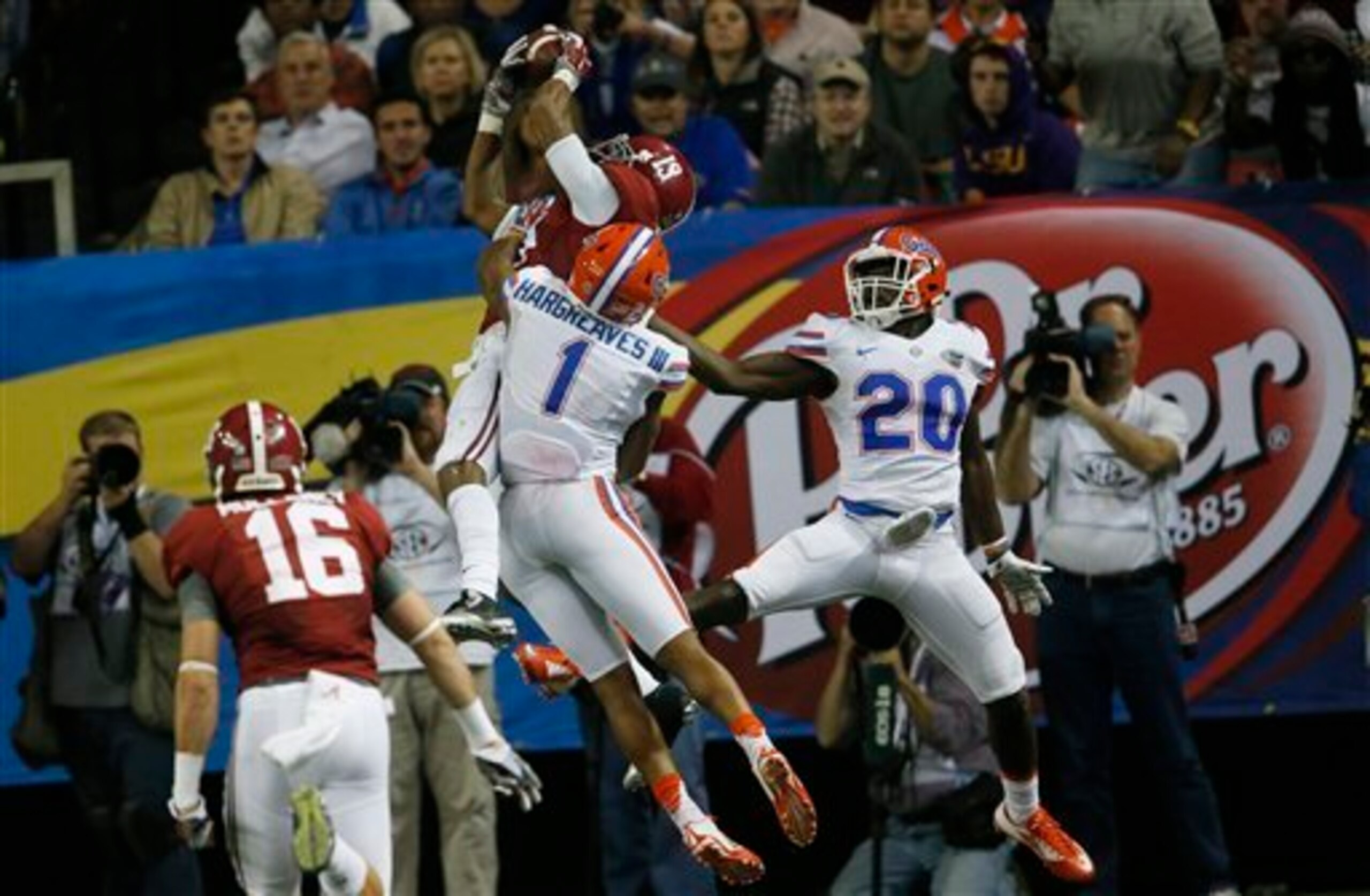 Not too many teams had success throwing in Vernon Hargreaves' direction. Not too many teams had success throwing in Vernon Hargreaves' direction.