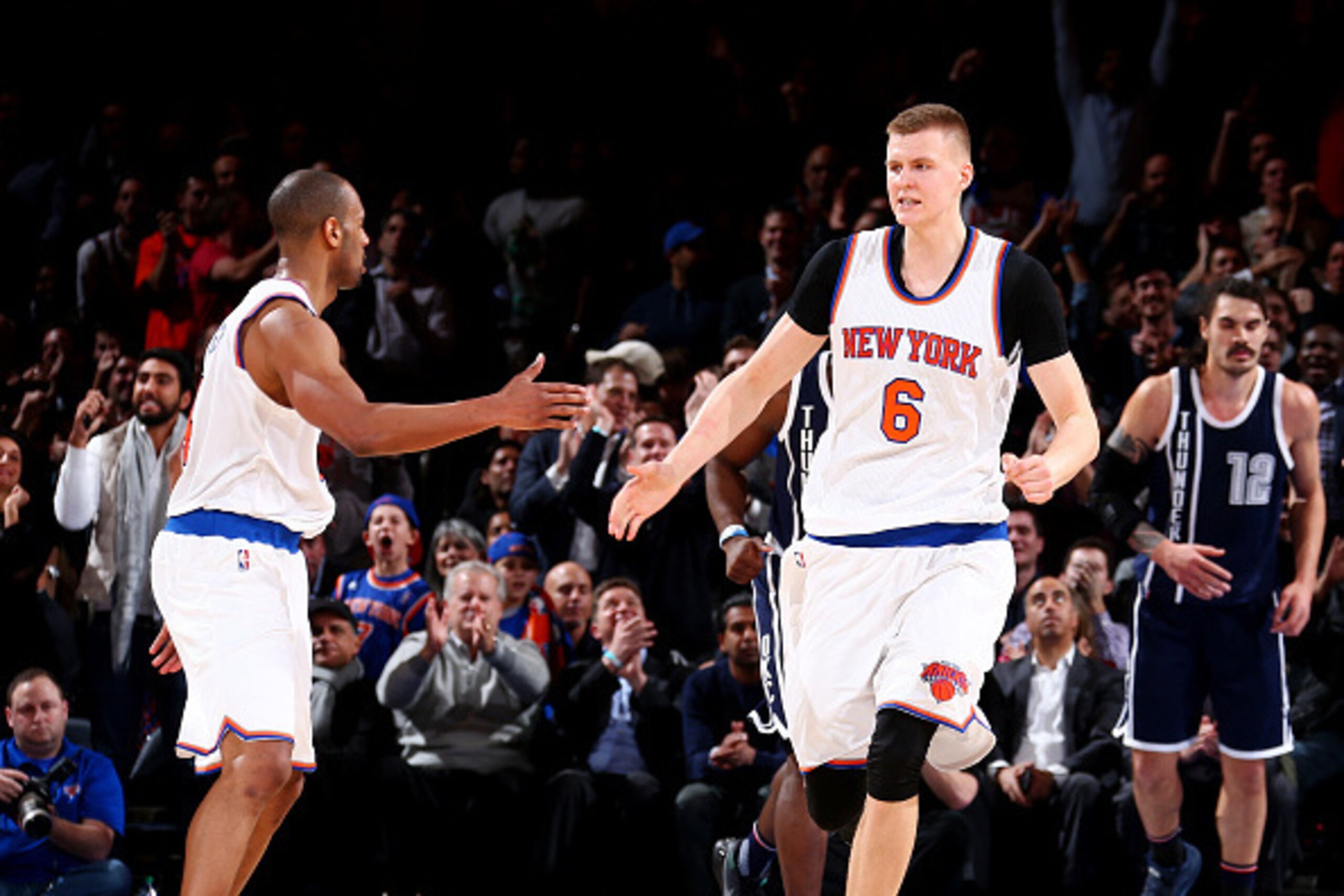 Kristaps Porzingis has surprised a lot of people in his rookie season.