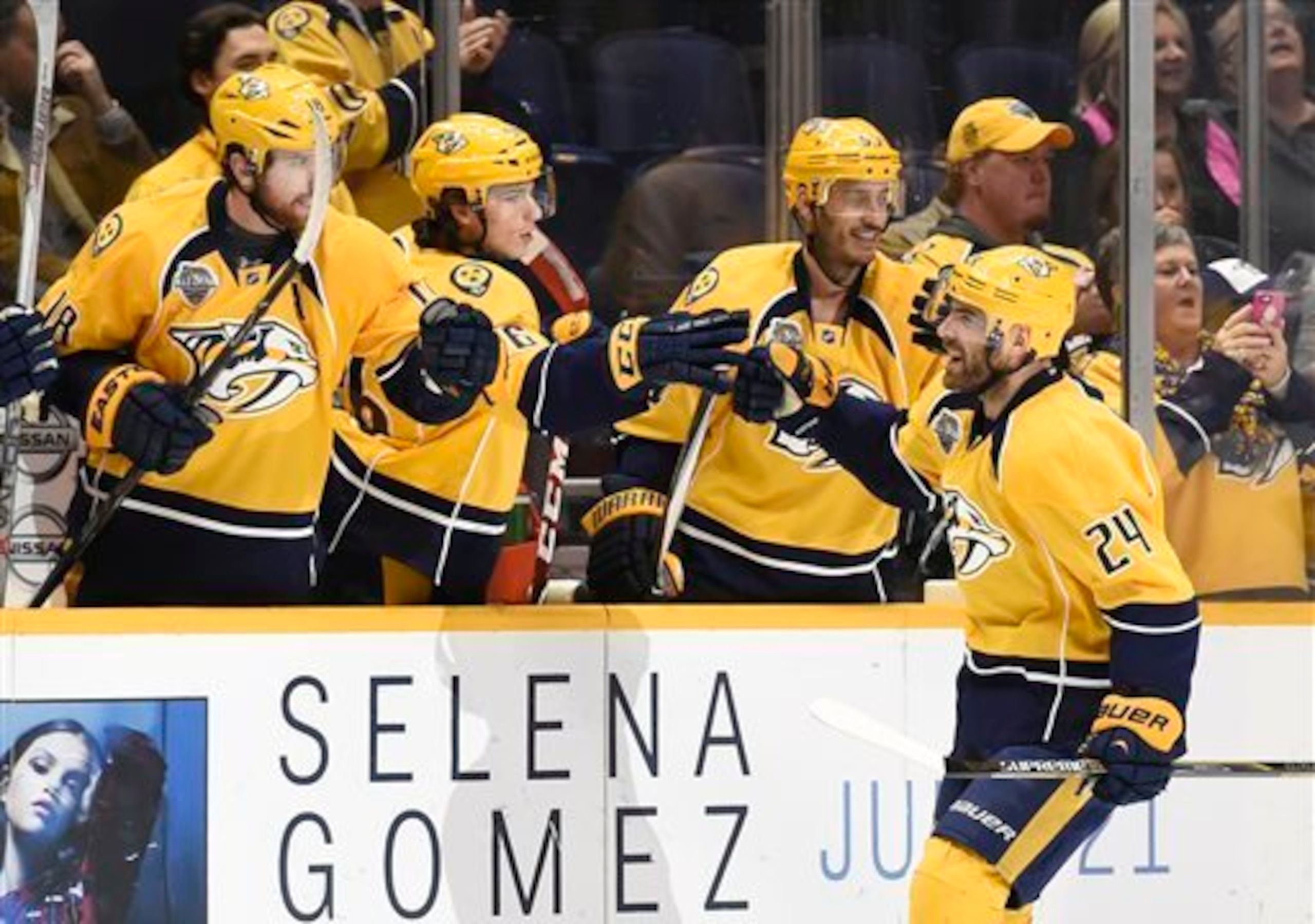Bolstering their offense should help the Nashville Predators claw their way higher in the Western Conference standings.