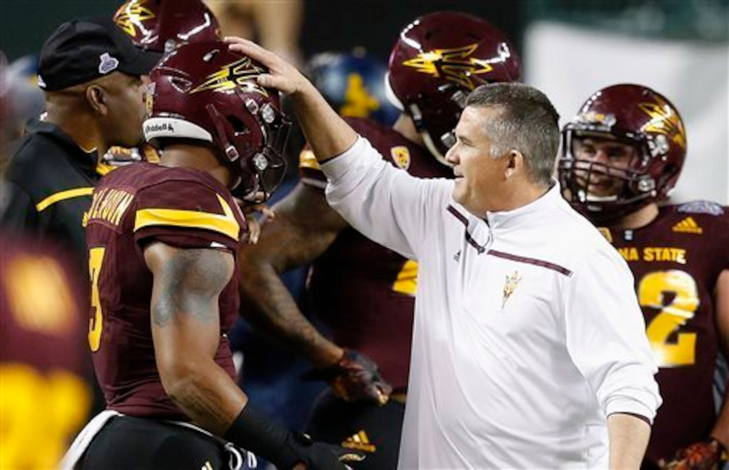 Arizona State coach Todd Graham (pictured) made a great hire in new OC Chip Lindsey. Arizona State coach Todd Graham (pictured) made a great hire in new OC Chip Lindsey.