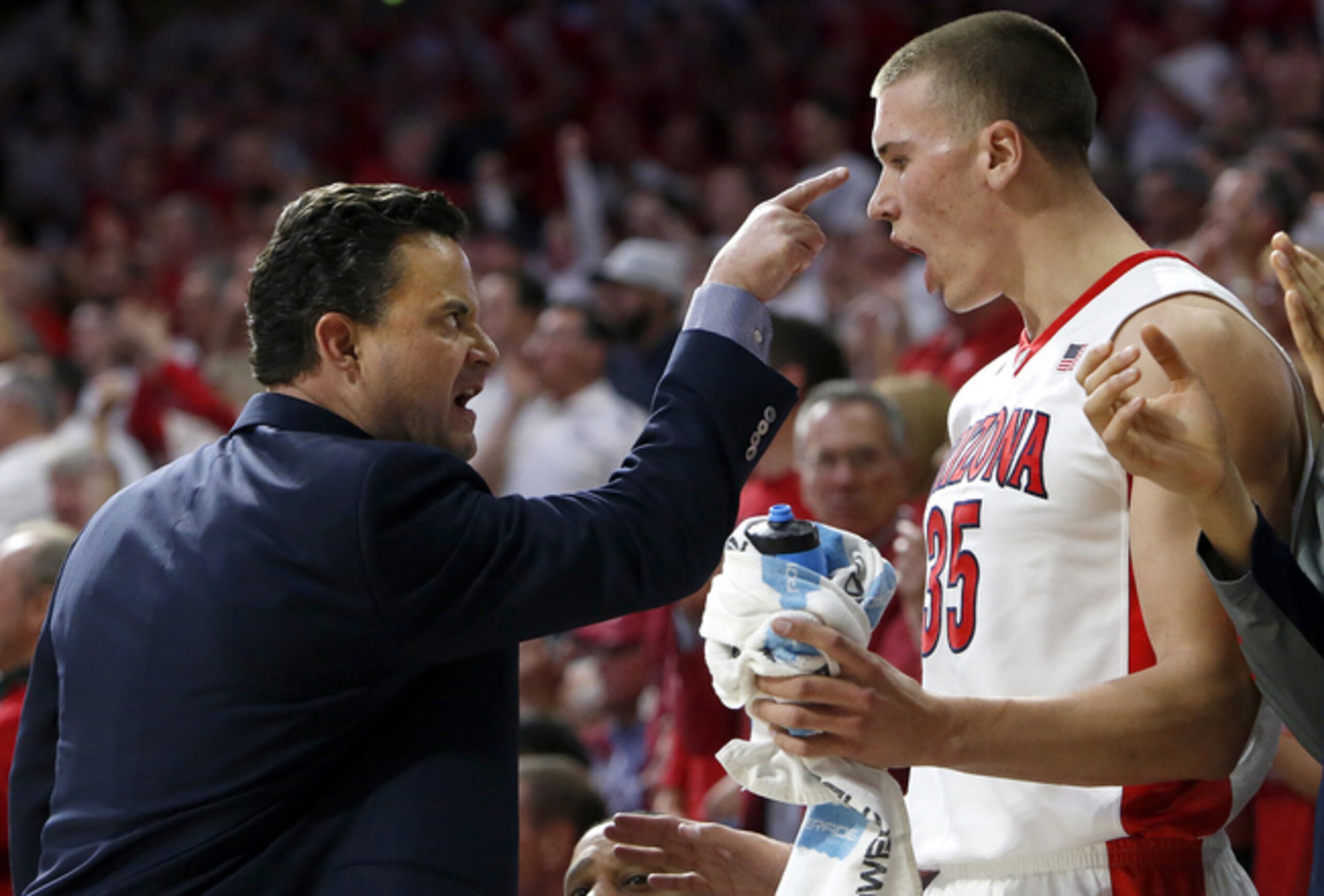 Arizona dropped to No. 23 in the latest AP poll.