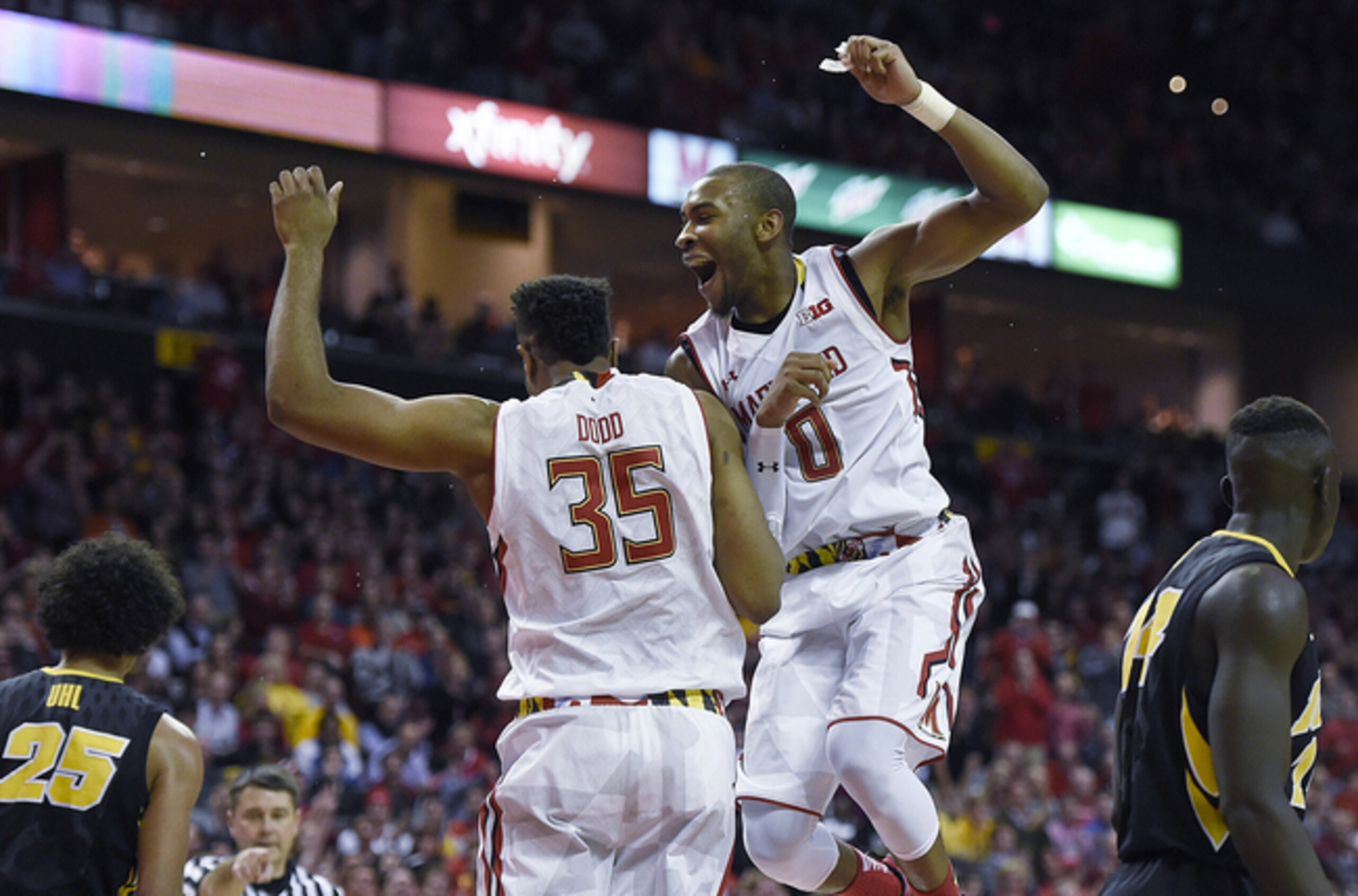 Maryland jumped from No. 8 to No. 4 in this week's AP poll.