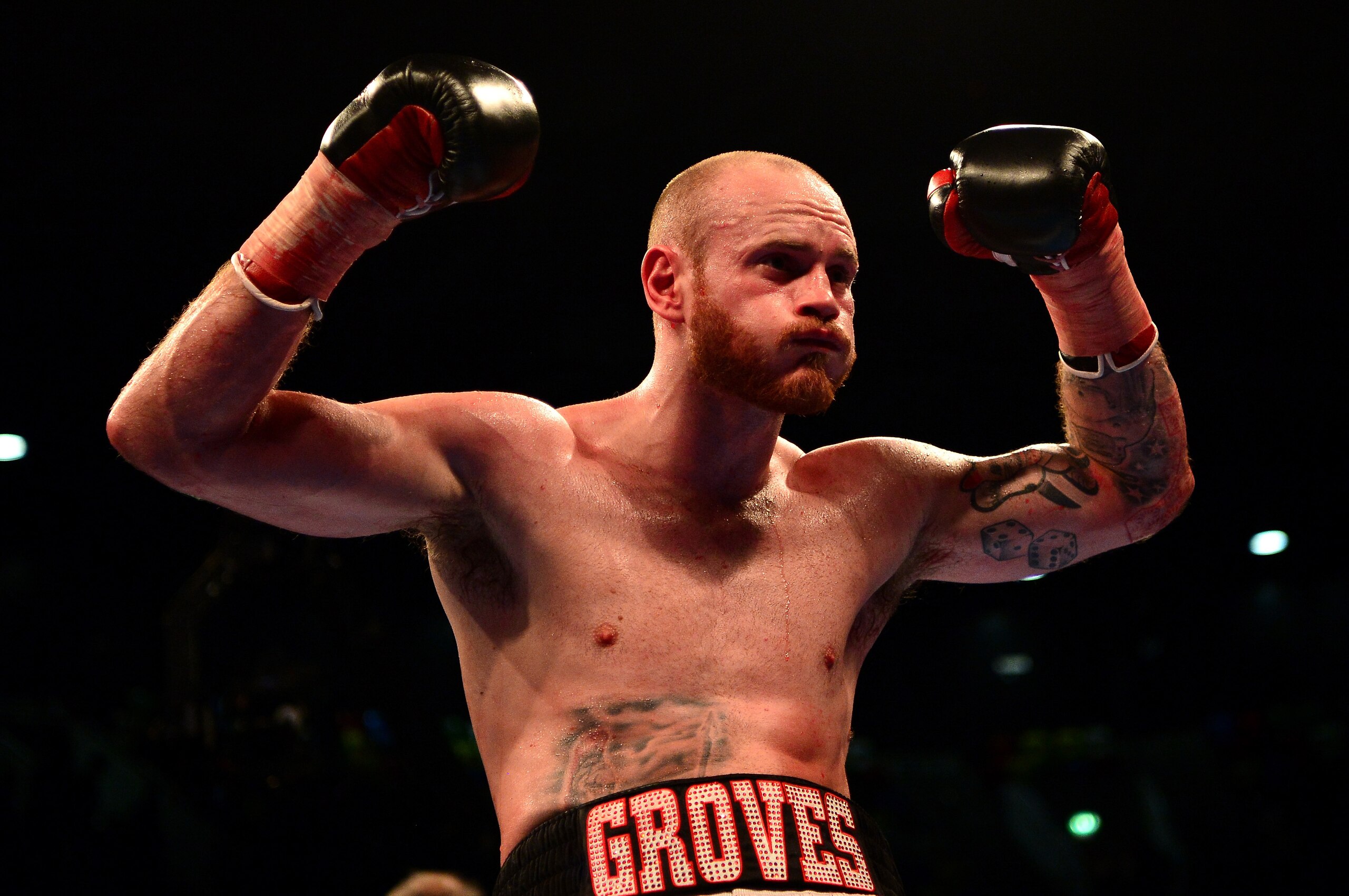 George Groves got back to winning ways against Andrea Di Luisa.