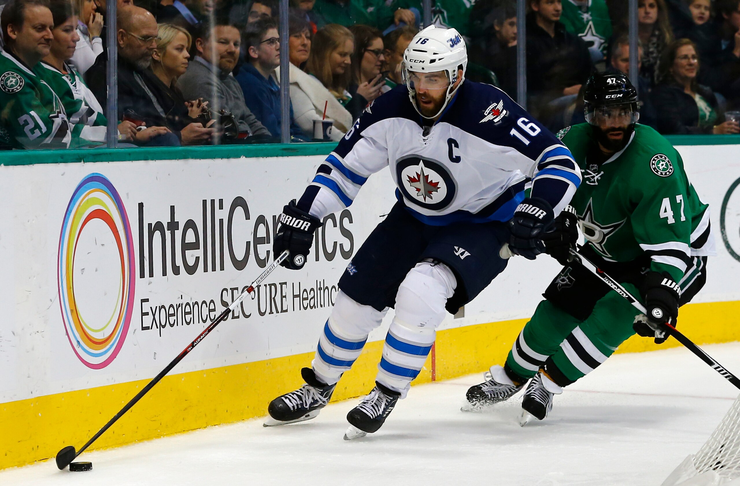 The Winnipeg Jets could trade pending free-agent left wing Andrew Ladd by the trade deadline.