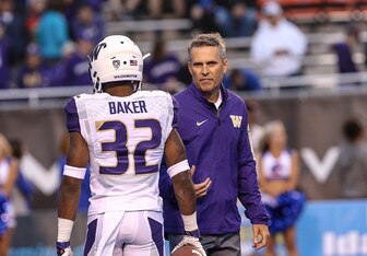 Chris Peterson is hoping a strong finish to the 2015 season will convince recruits the Huskies are trending upward.