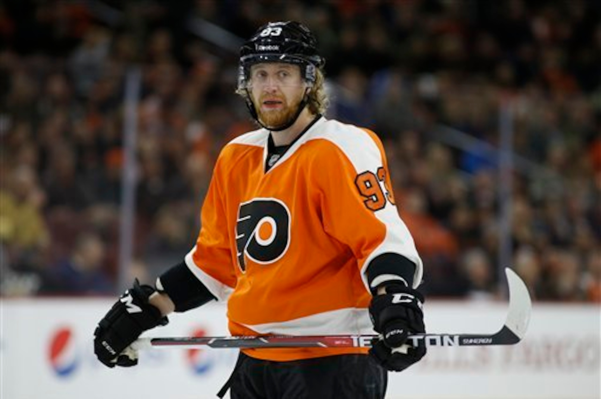 Philadelphia Flyers right wing Jakub Voracek appears to be regaining last season's high-scoring form. Philadelphia Flyers right wing Jakub Voracek appears to be regaining last season's high-scoring form.