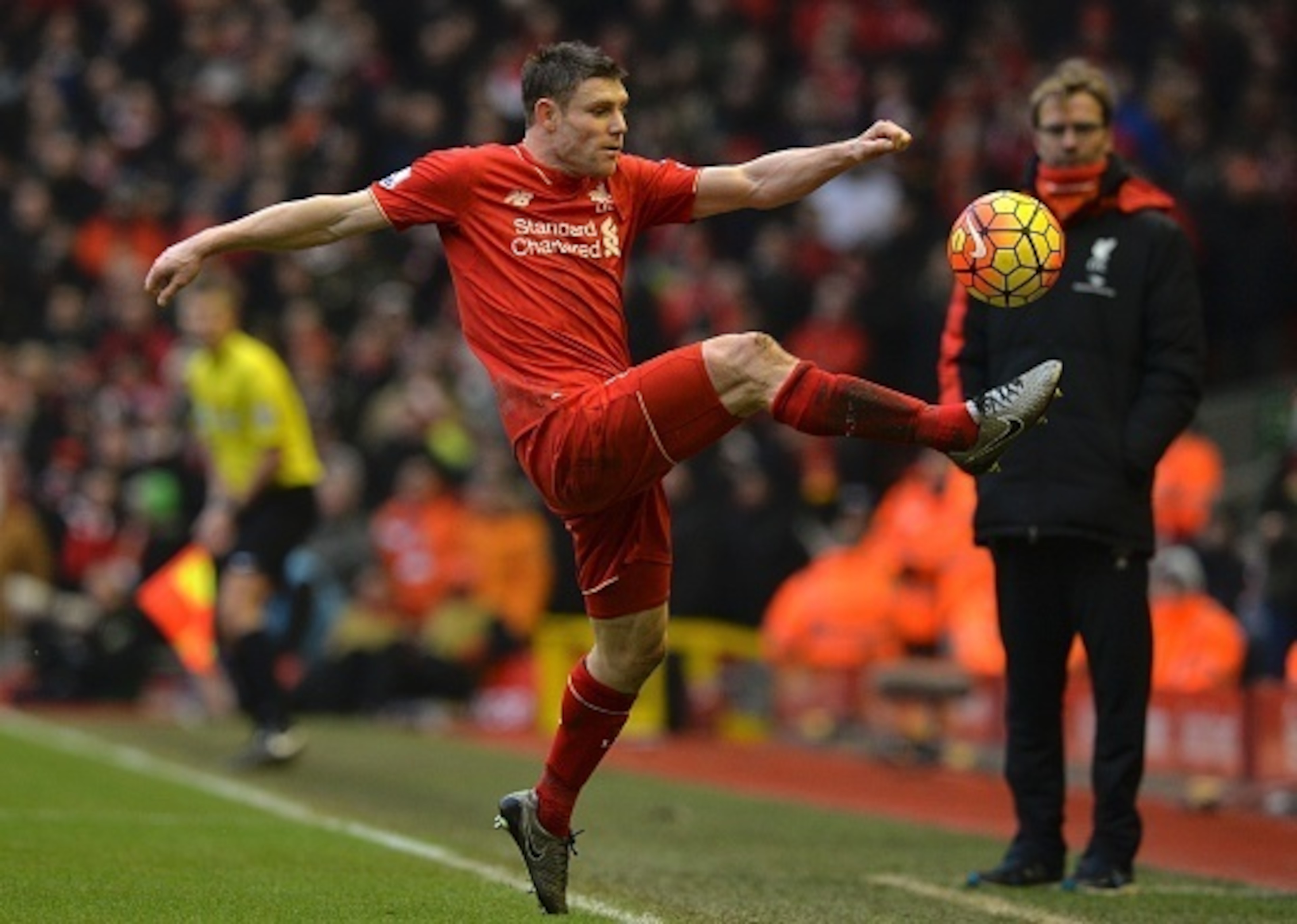 James Milner would fight, and fight, and fight, and so on. James Milner would fight, and fight, and fight, and so on.