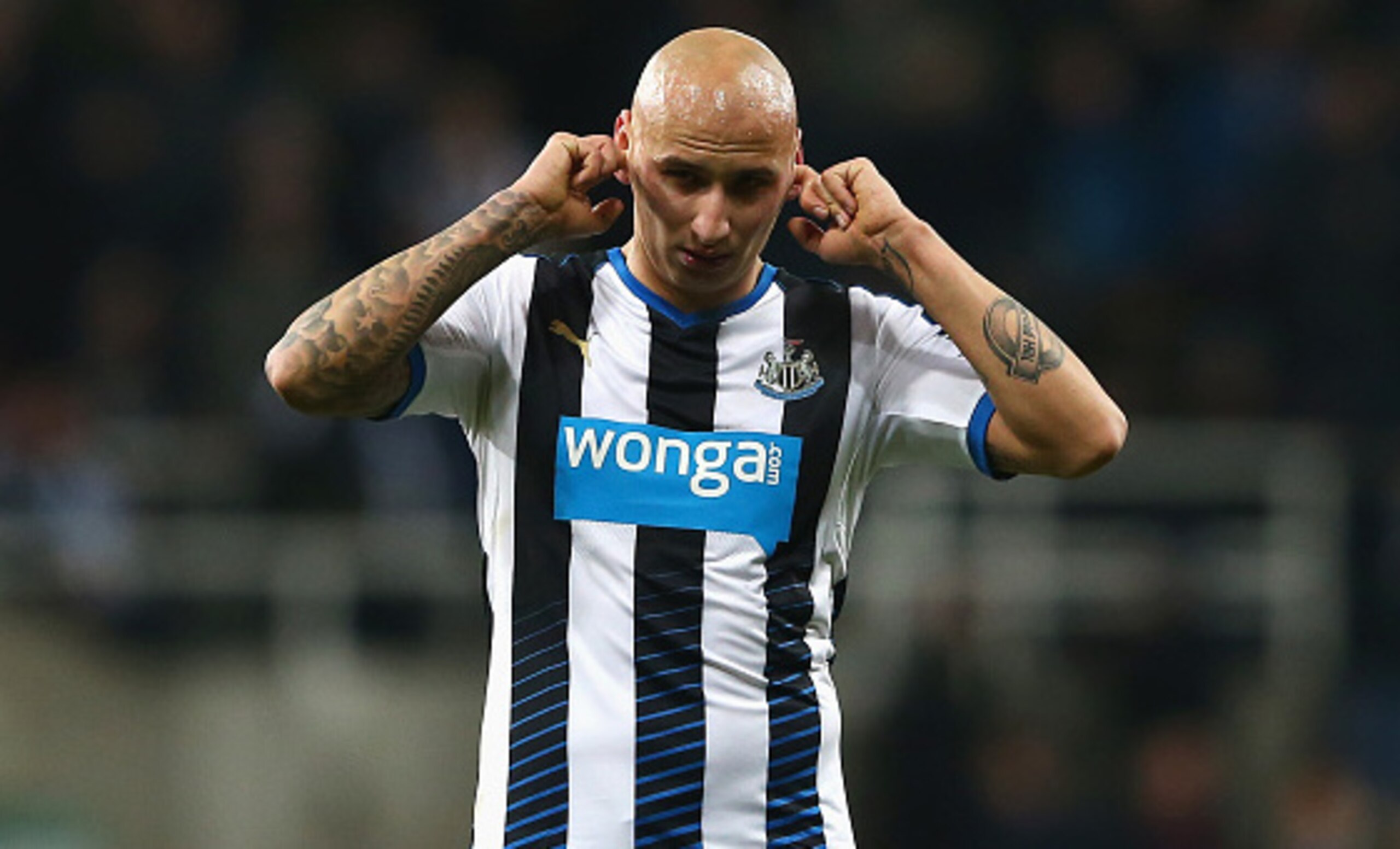 Midfielder Jonjo Shelvey has a short fuse that is easily lit.