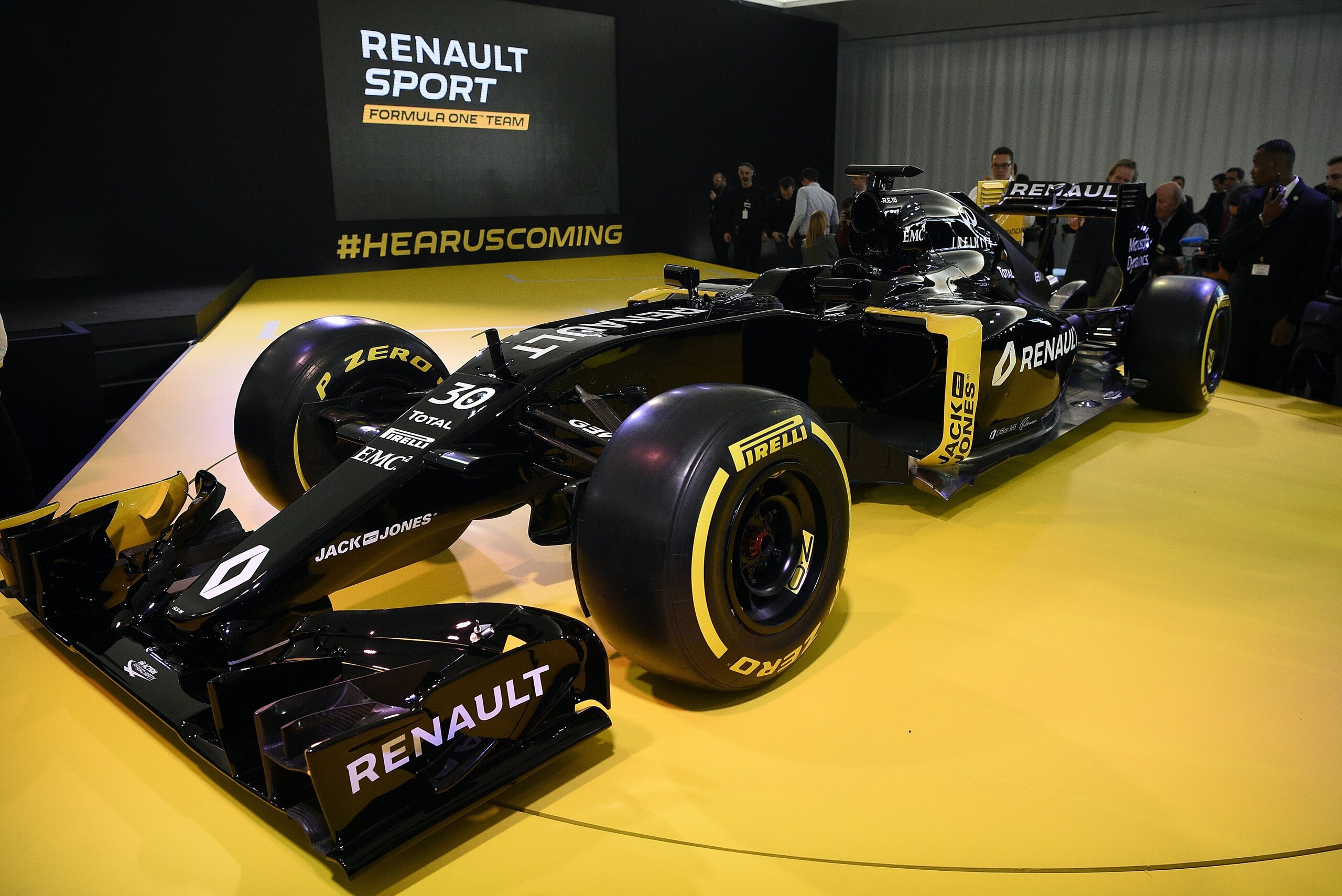Renault's 2016 launch event.