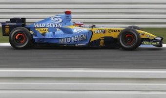 Fernando Alonso in 2005.