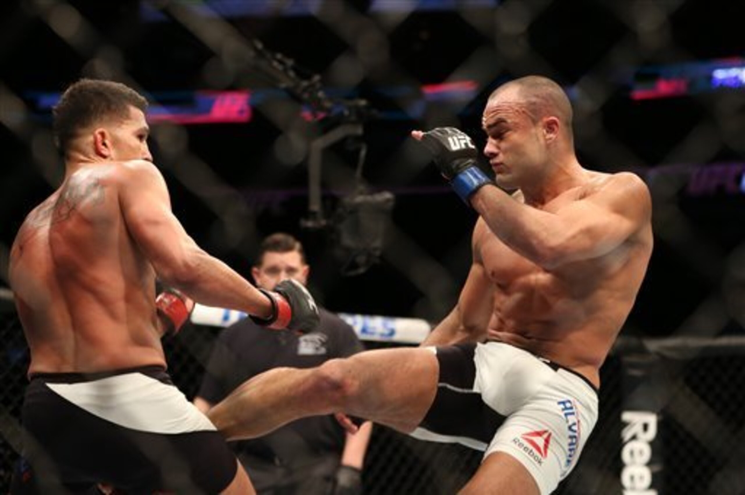 Eddie Alvarez took a tight decision over Anthony Pettis in the month's biggest lightweight bout.