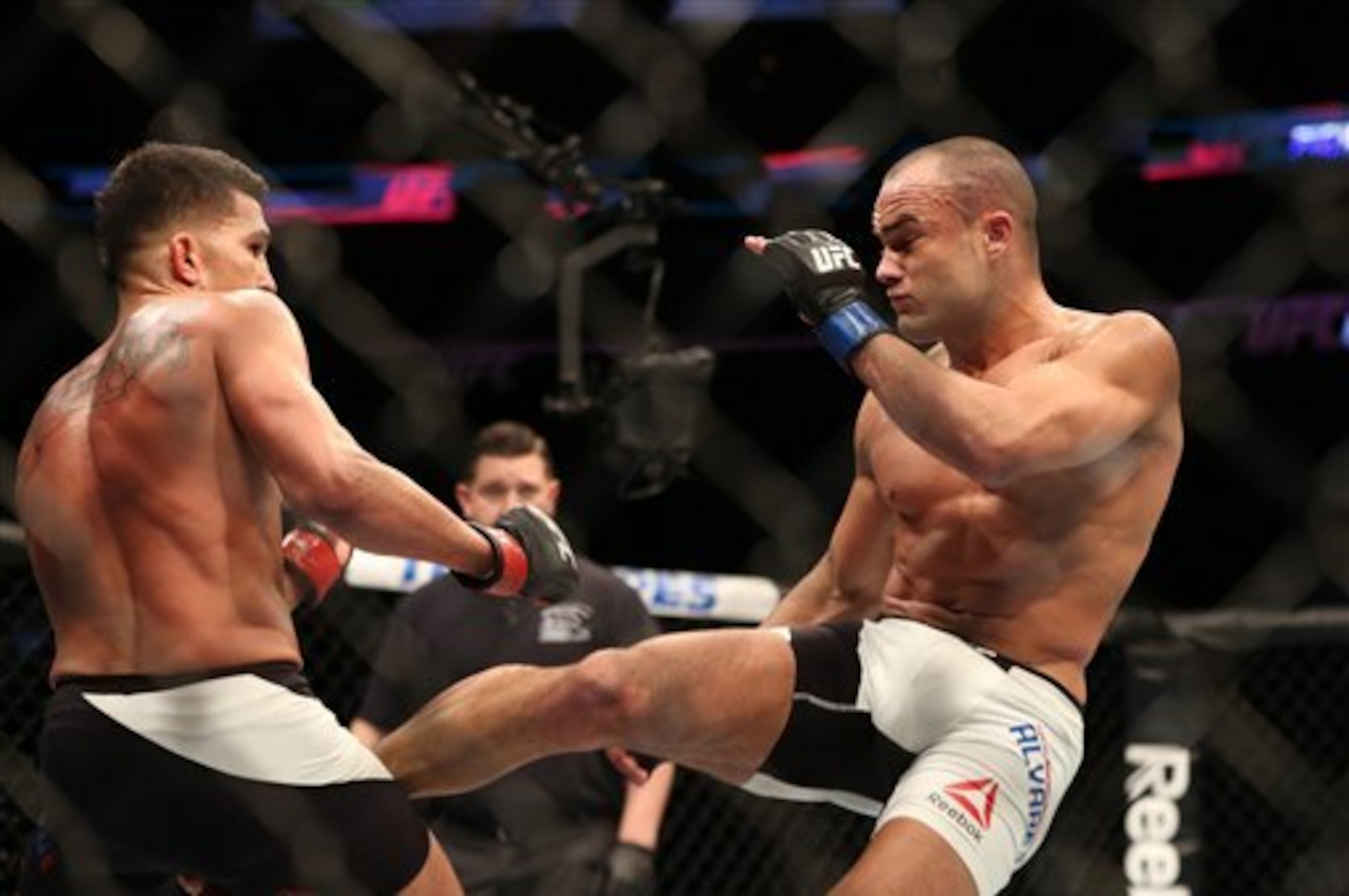 Eddie Alvarez took a tight decision over Anthony Pettis in the month's biggest lightweight bout.