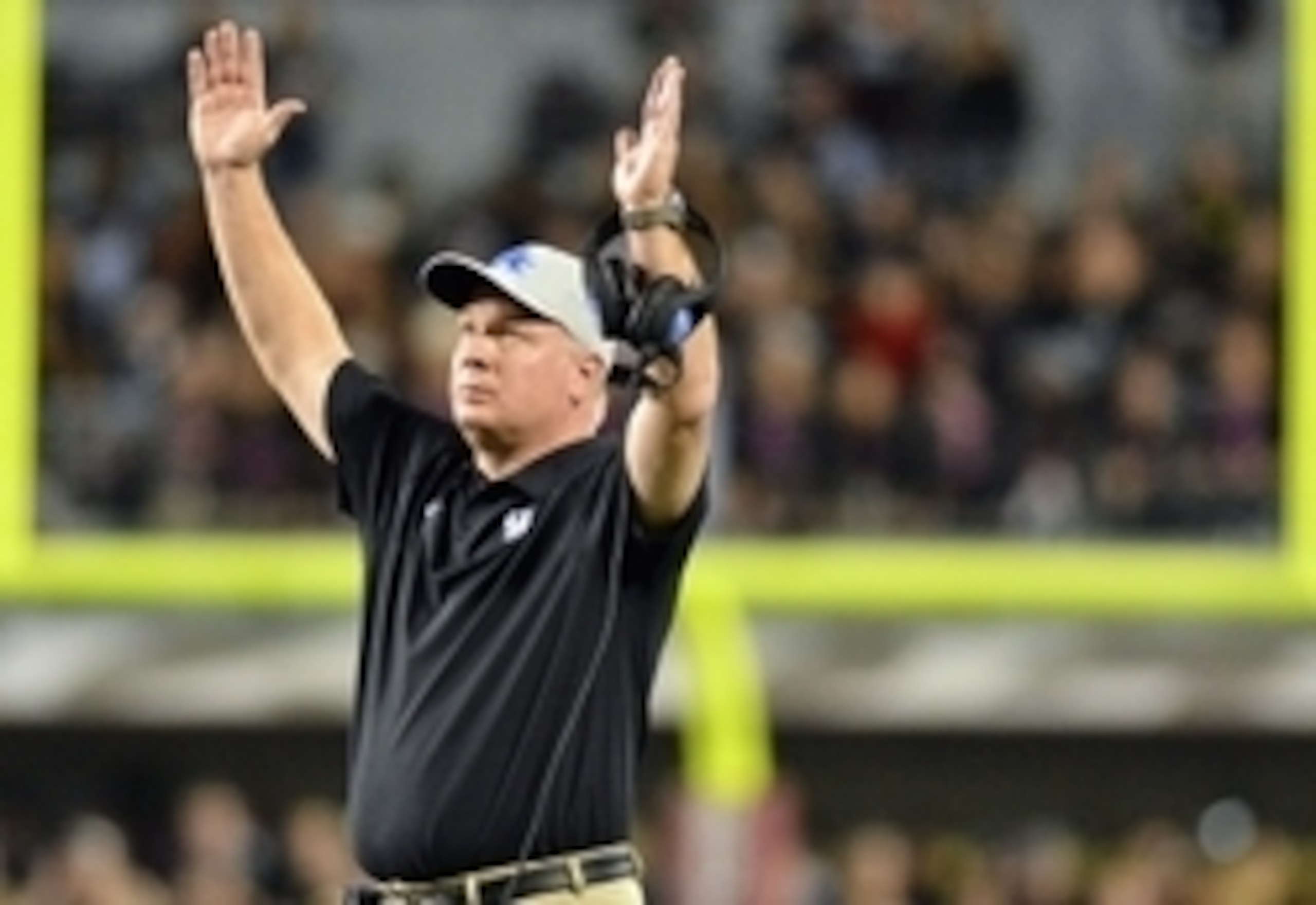 Kentucky head coach Mark Stoops