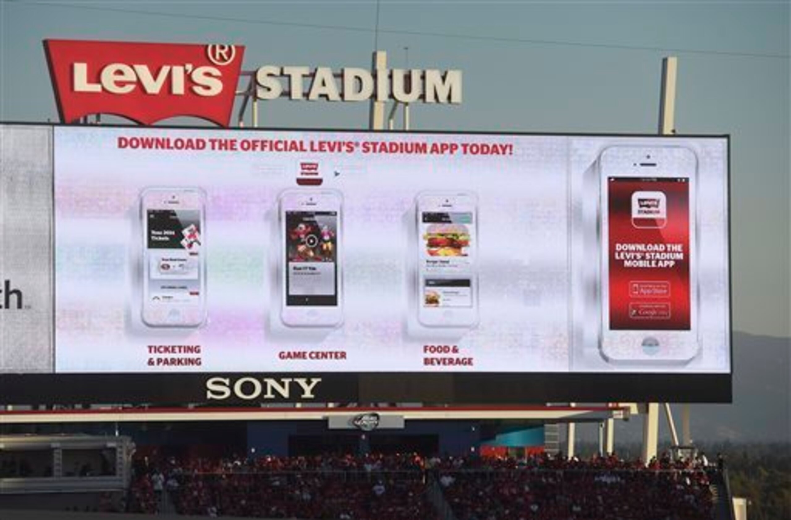Super Bowl 50 will have its own app for fans to use while in Levi Stadium.